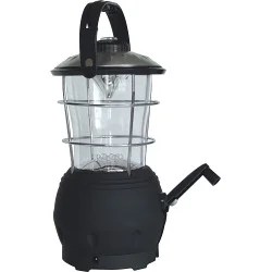 Led Wind Up Round Camping Lantern