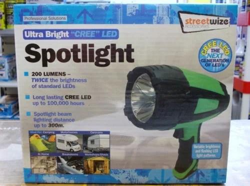 Cree Torch – Battery Operated Cree Torch – Battery Operated