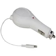 Retractable Car Charger- Iphone 5/6 With Lightning Connector Retractable Car Charger- Iphone 5/6 With Lightning Connector