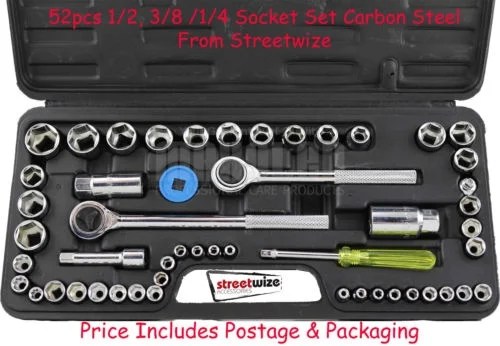 52pcs Socket Set 1/2″ 52pcs Socket Set 1/2″