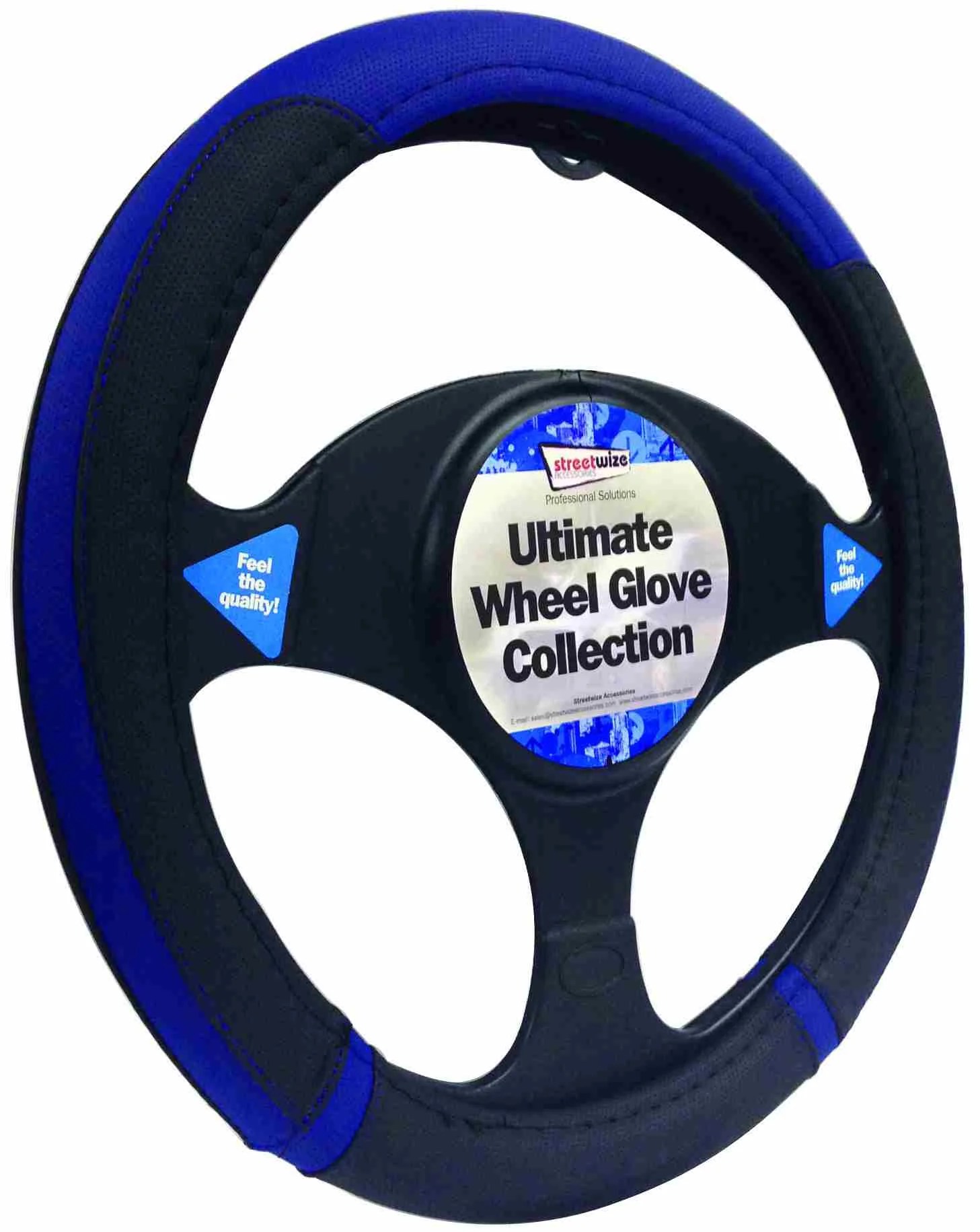 Steering Cover Black/blue