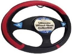 Steering Cover Black/red Sports