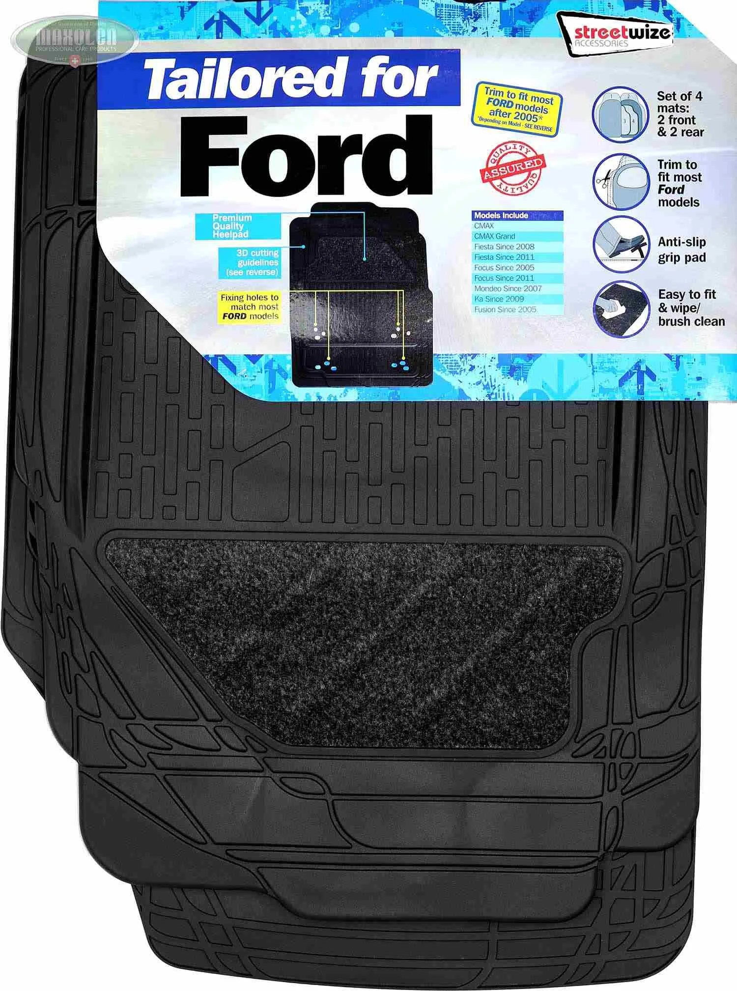 Car Mat Tailored  For Ford Car Models