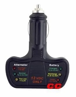12v Plug In Battery/alternator Tester 12v Plug In Battery/alternator Tester