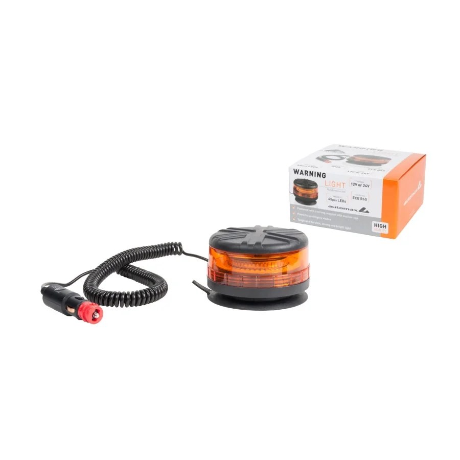 ORANGE BEACON Multifunctional warning light 45LED 12/24V R10,R65