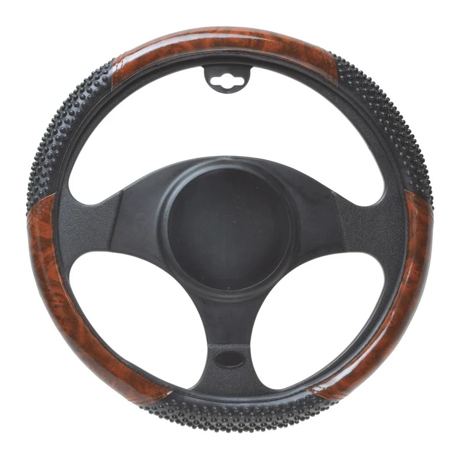Steering wheel cover WOOD EFFECT 37-39cm