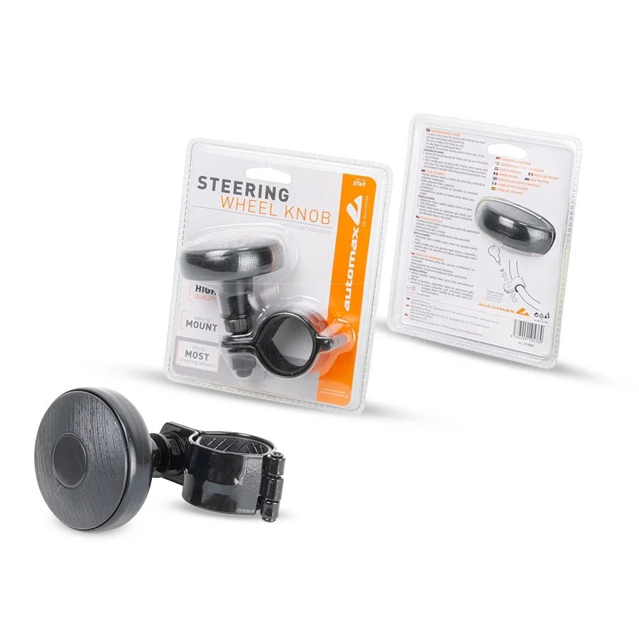 Steering wheel knob
