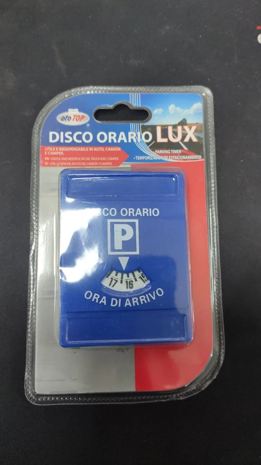 PARKING TIMER PLASTIC BLUE
