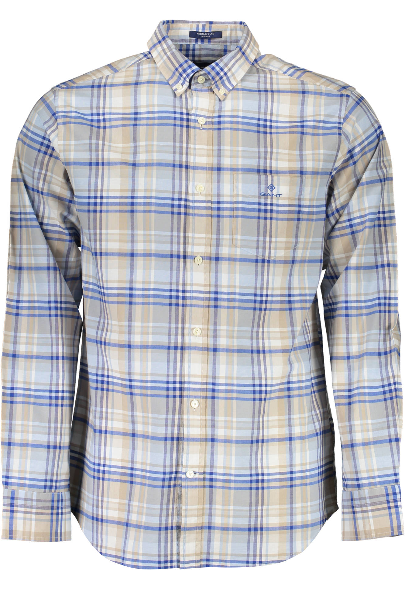 GANT MEN LONG SLEEVE SHIRT LIGHT BLUE GANT MEN LONG SLEEVE SHIRT LIGHT BLUE