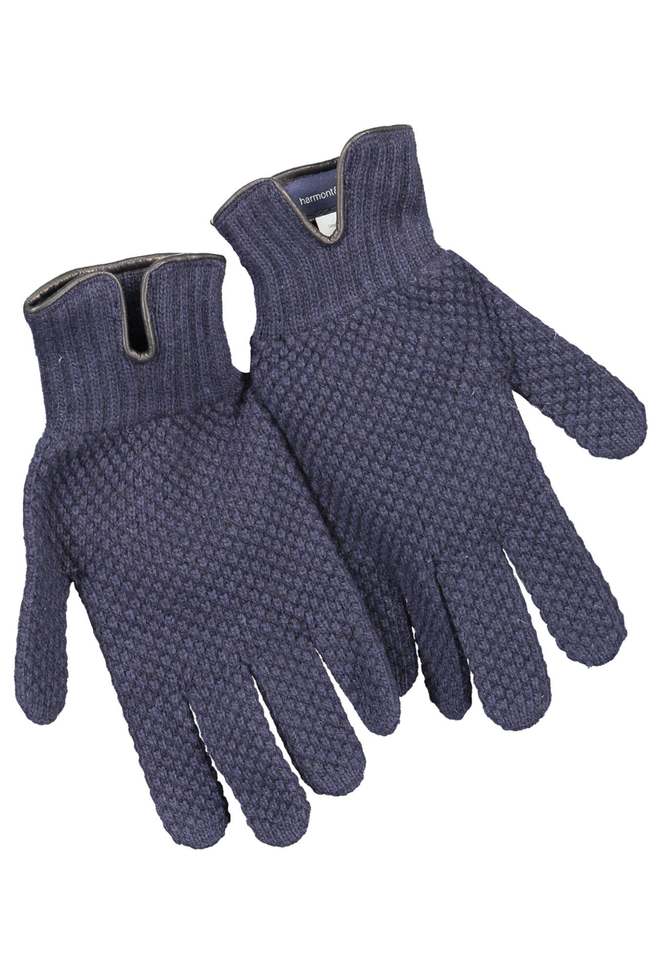 HARMONT & BLAINE MEN BLUE GLOVES