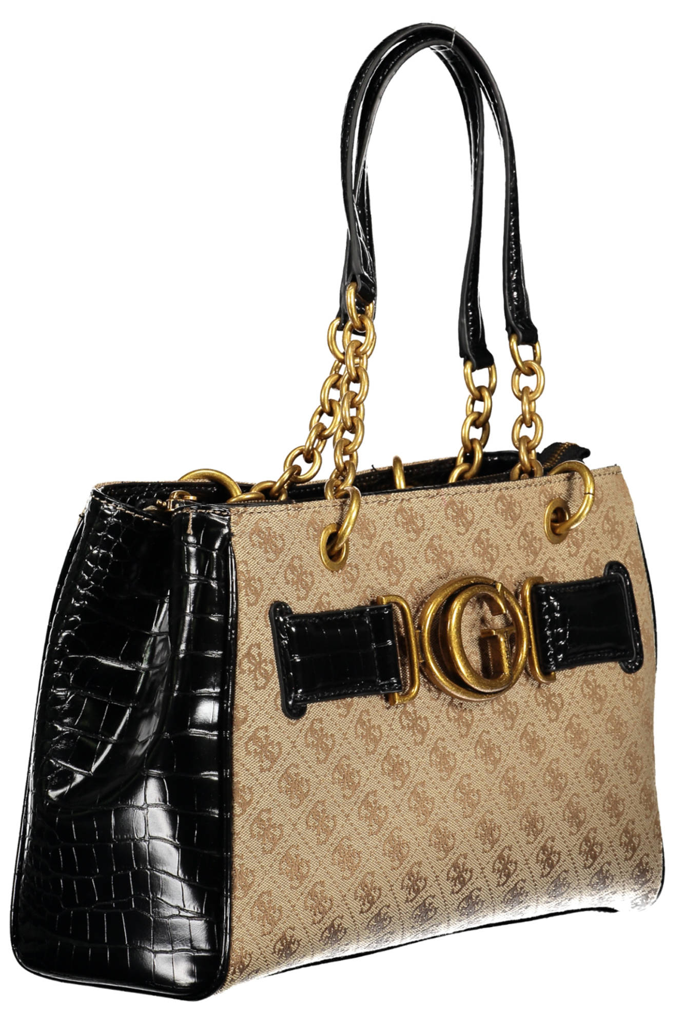 GUESS JEANS WOMAN BAG BLACK