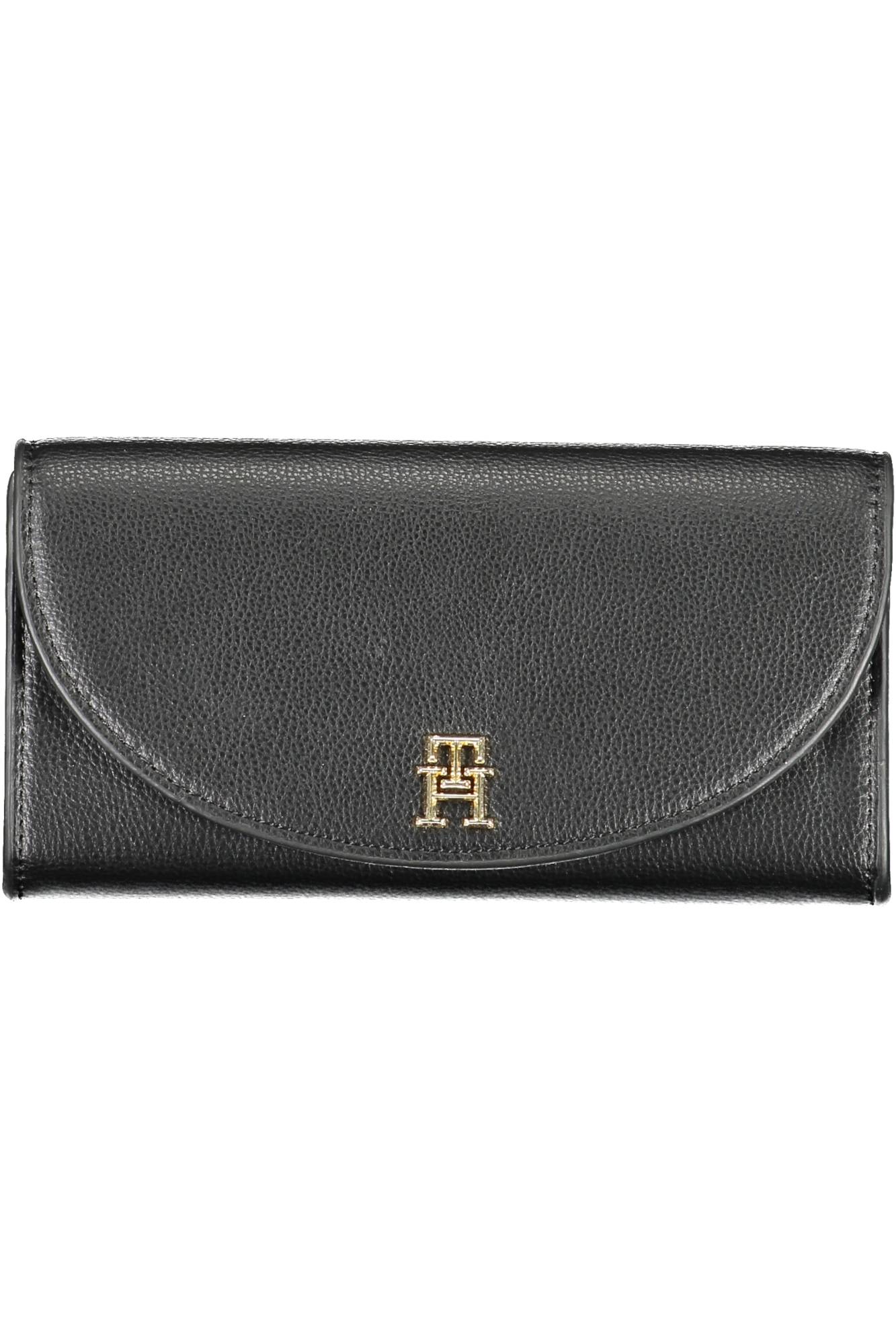 TOMMY HILFIGER WOMEN BLACK WALLET TOMMY HILFIGER WOMEN BLACK WALLET