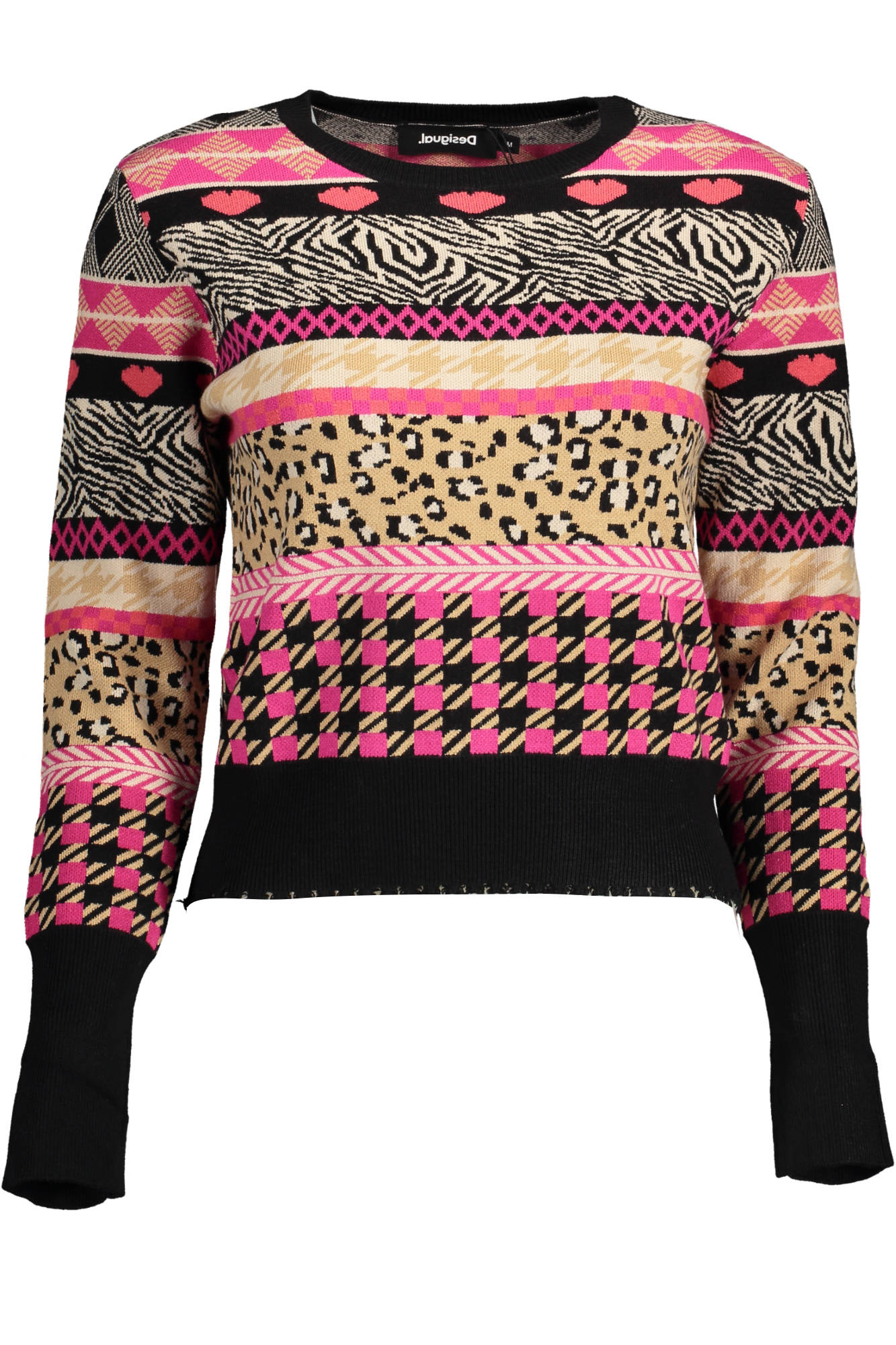 DESIGUAL SWEATER WOMAN BLACK DESIGUAL SWEATER WOMAN BLACK
