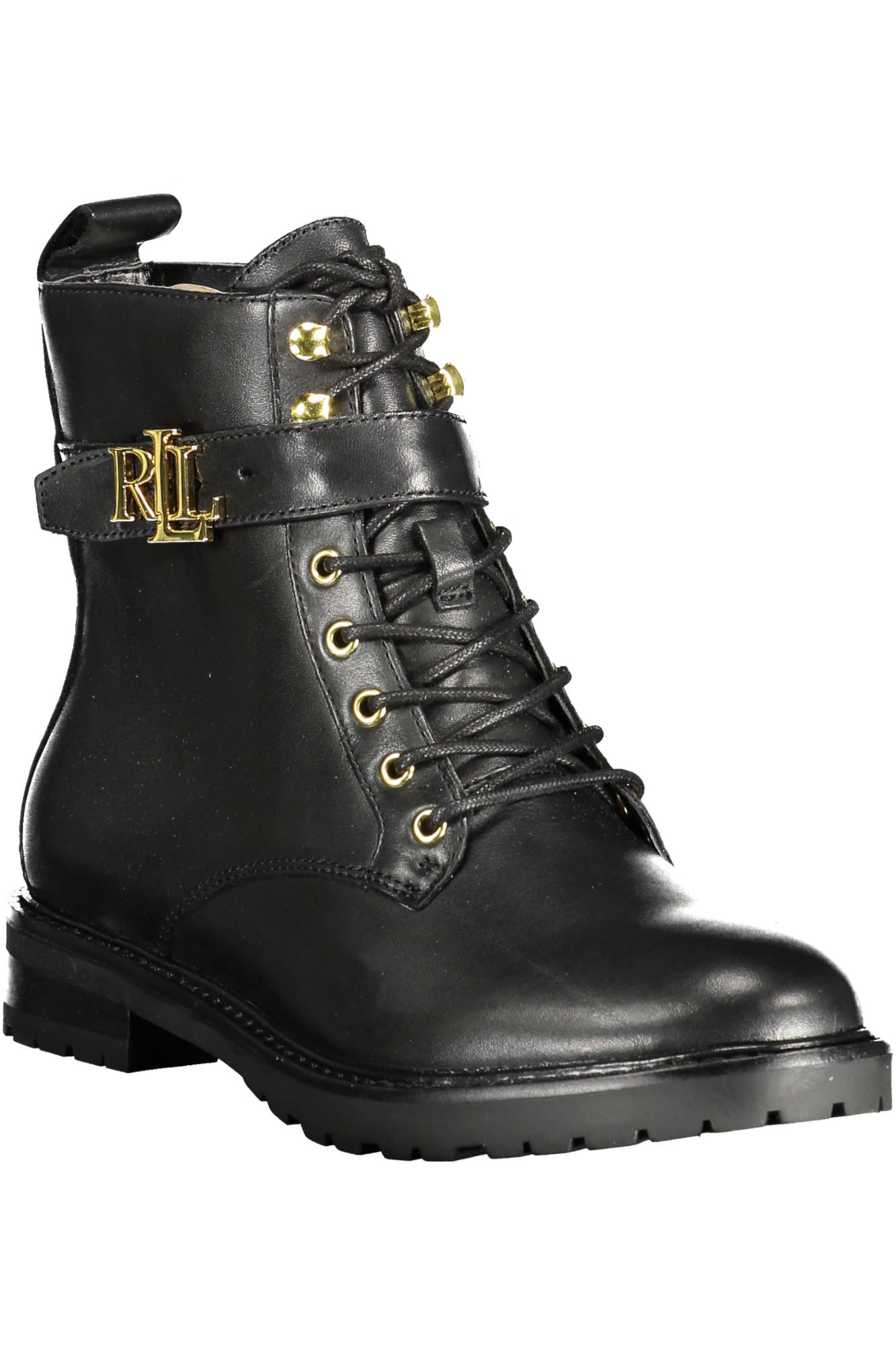 RALPH LAUREN WOMEN BLACK FOOTWEAR BOOT