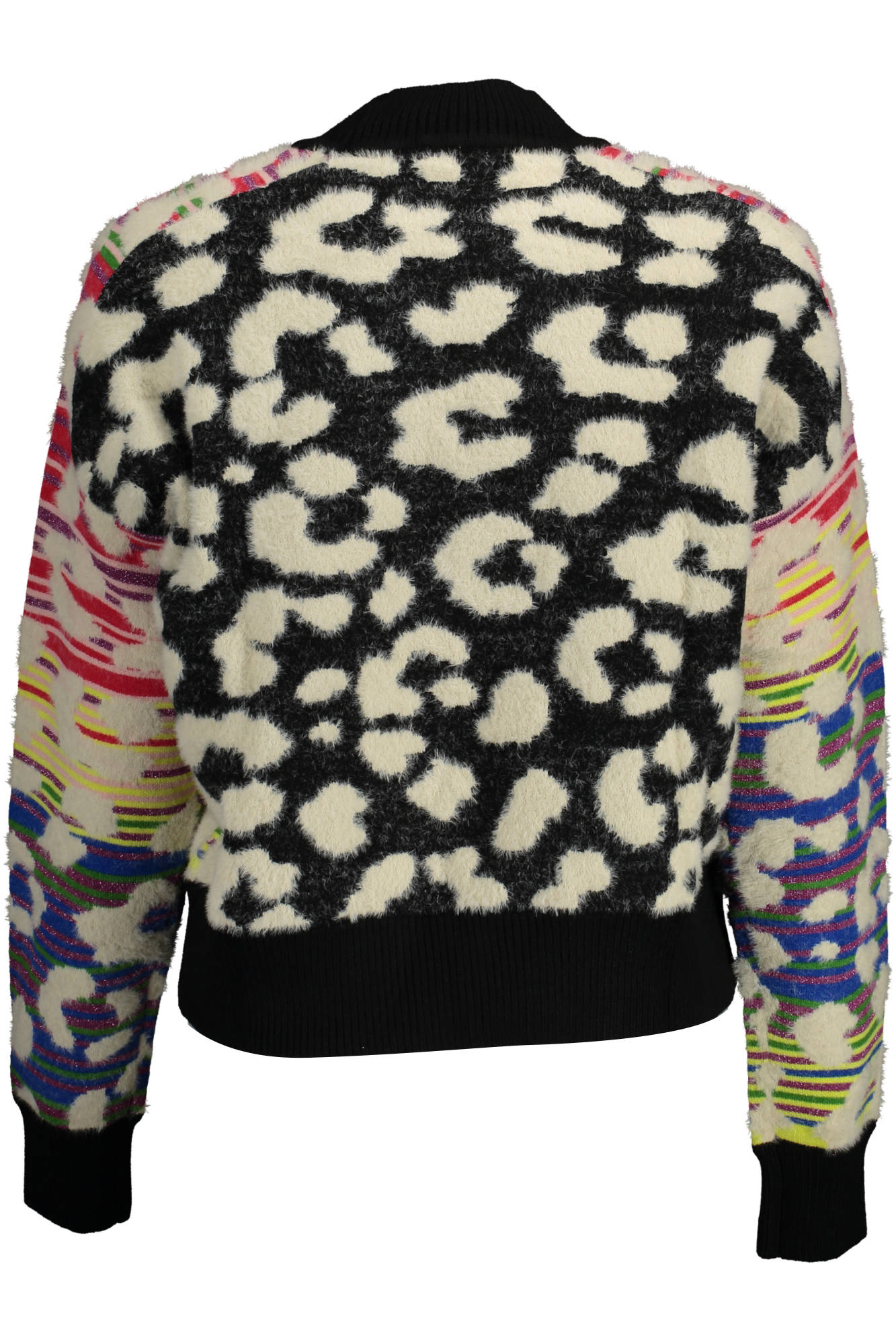 DESIGUAL WOMEN BLUE SWEATER