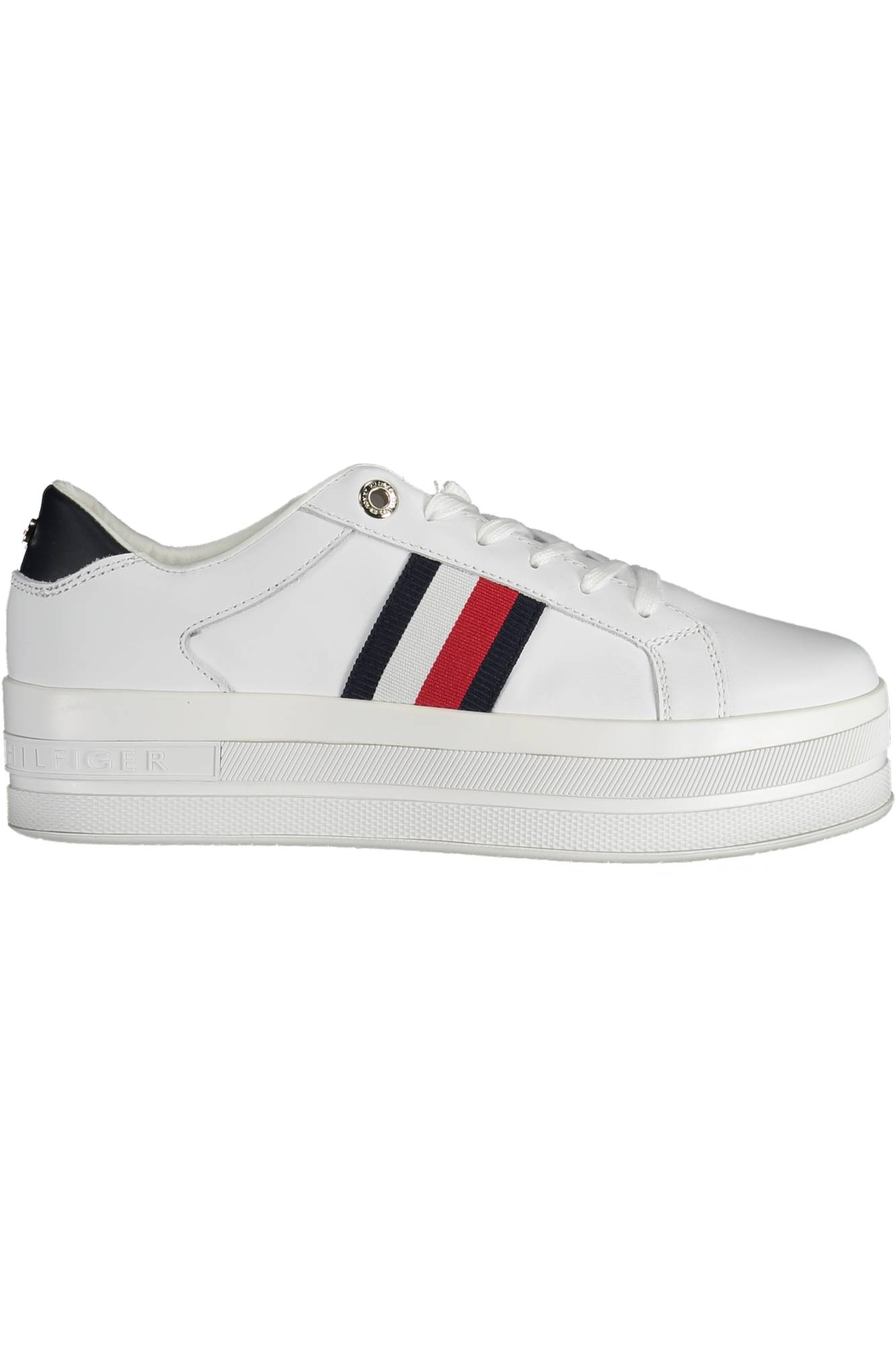 TOMMY HILFIGER WOMEN WHITE SPORTS SHOES TOMMY HILFIGER WOMEN WHITE SPORTS SHOES