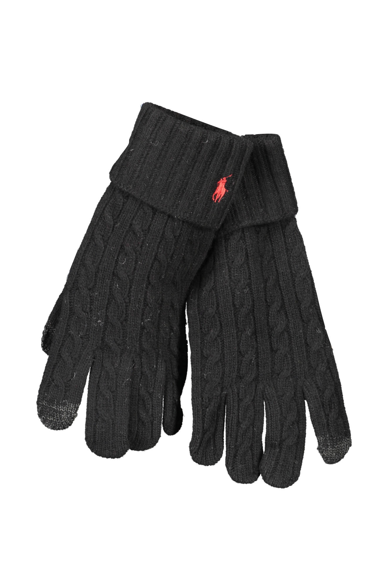 RALPH LAUREN MEN BLACK GLOVES RALPH LAUREN MEN BLACK GLOVES