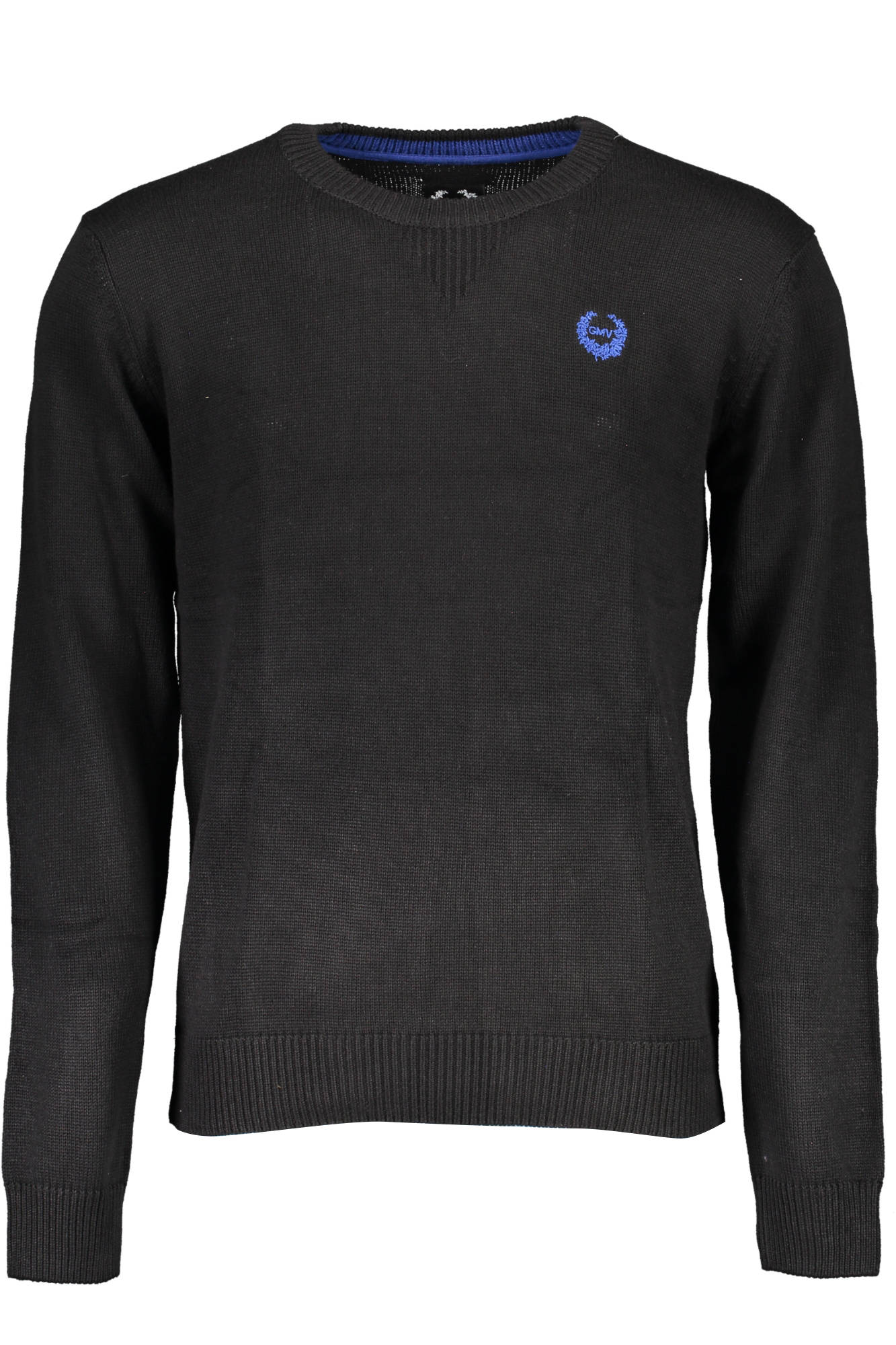 GIAN MARCO VENTURI MEN BLACK SWEATER GIAN MARCO VENTURI MEN BLACK SWEATER