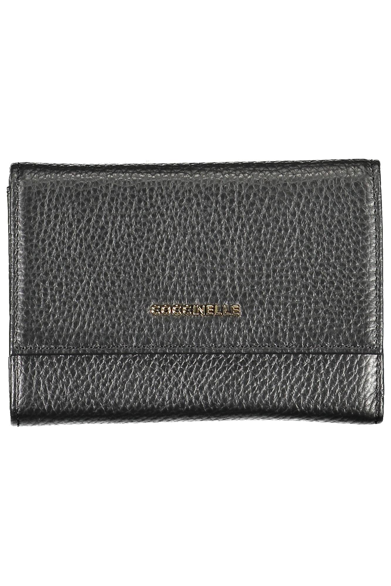 COCCINELLE WOMEN BLACK WALLET COCCINELLE WOMEN BLACK WALLET