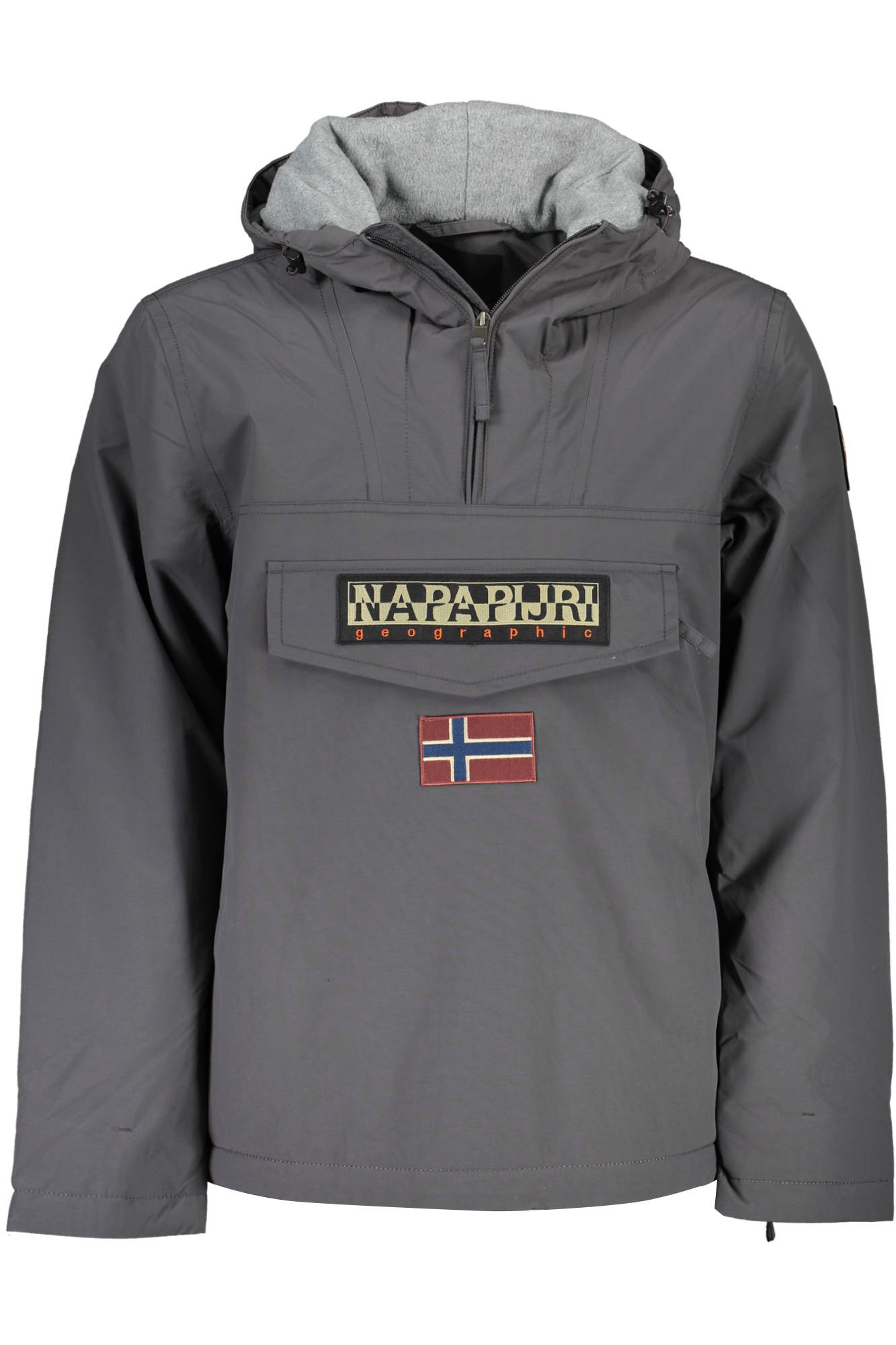 NAPAPIJRI MEN GRAY JACKET NAPAPIJRI MEN GRAY JACKET