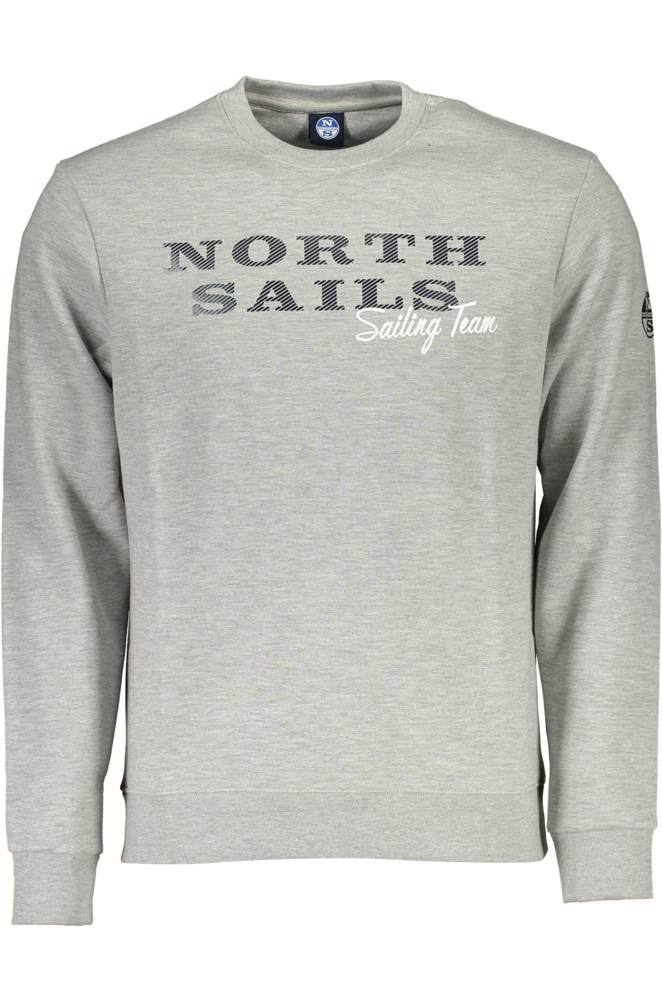 NORTH SAILS SWEATSHIRT WITHOUT ZIP MAN GRAY NORTH SAILS SWEATSHIRT WITHOUT ZIP MAN GRAY