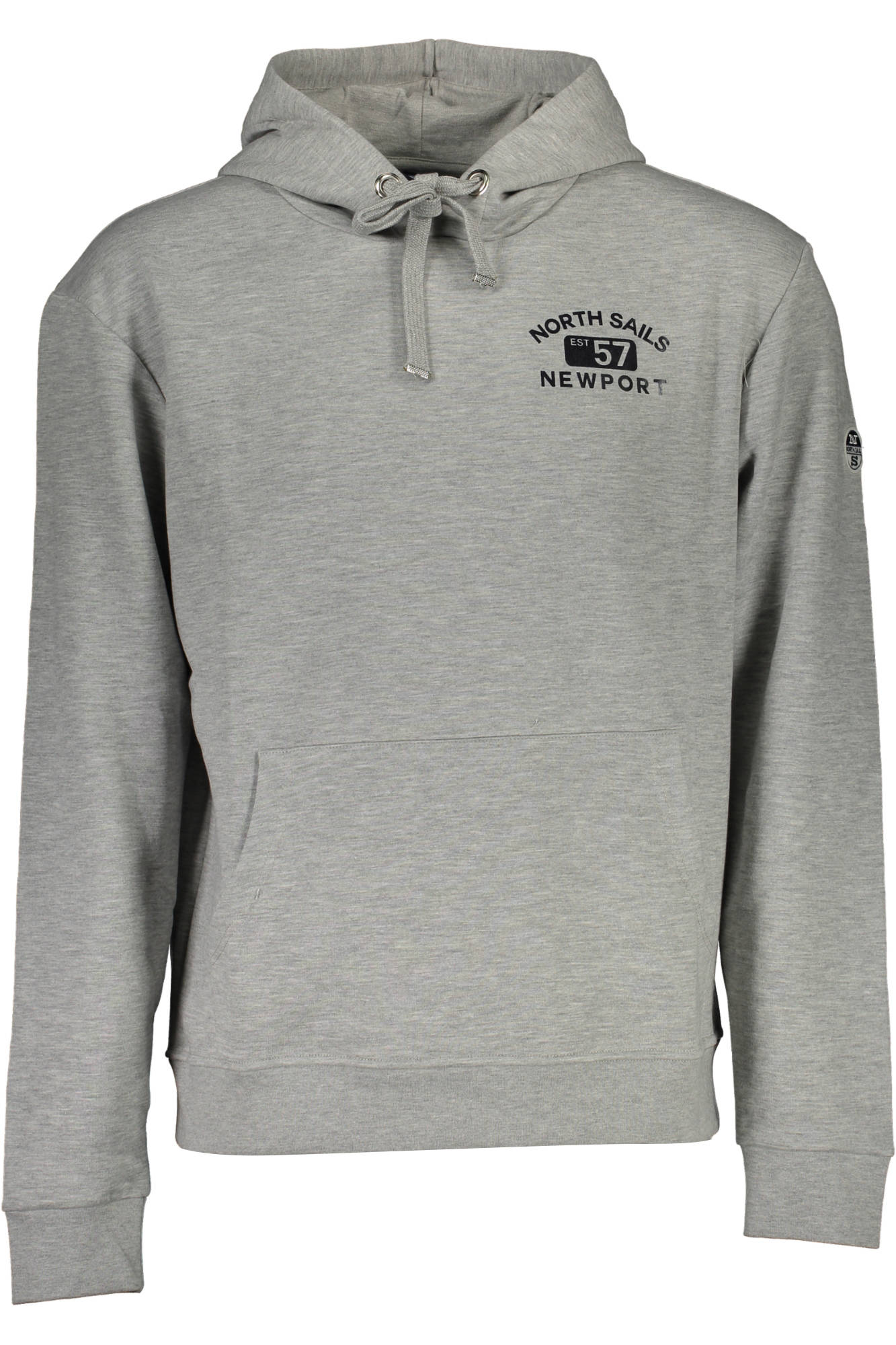 NORTH SAILS SWEATSHIRT WITHOUT ZIP MAN GRAY NORTH SAILS SWEATSHIRT WITHOUT ZIP MAN GRAY