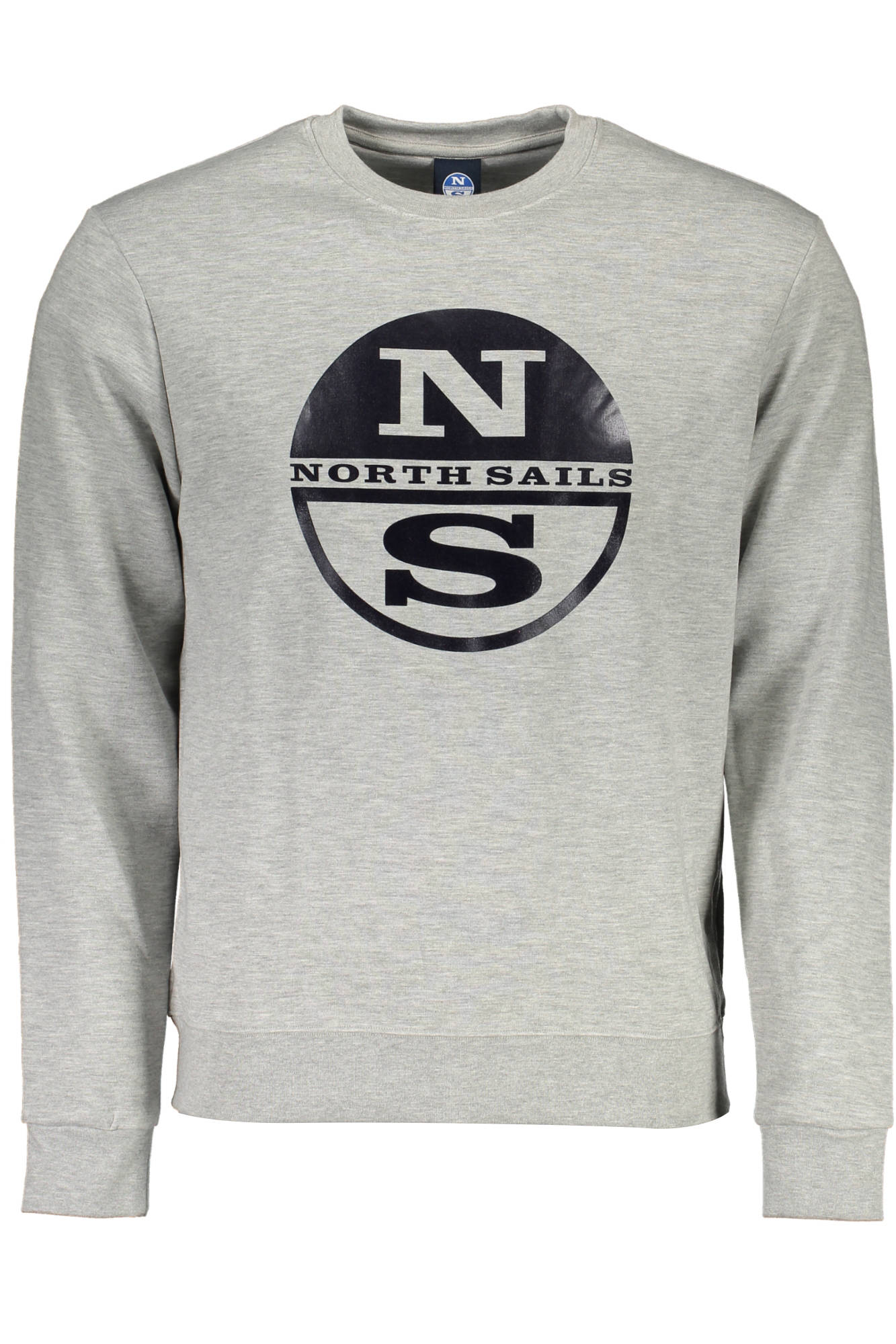 NORTH SAILS SWEATSHIRT WITHOUT ZIP MAN GRAY NORTH SAILS SWEATSHIRT WITHOUT ZIP MAN GRAY