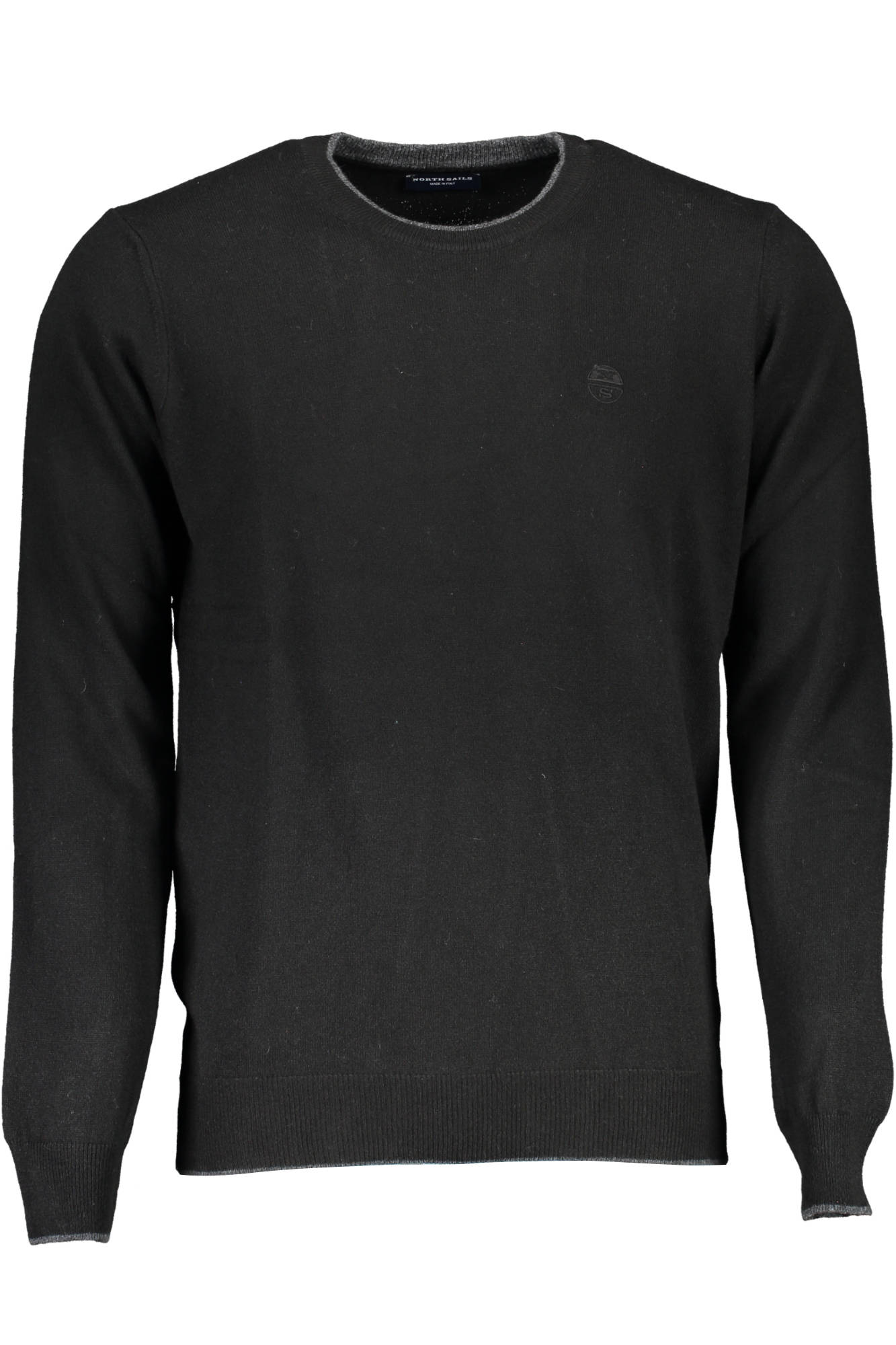 NORTH SAILS BLACK MEN SWEATER NORTH SAILS BLACK MEN SWEATER