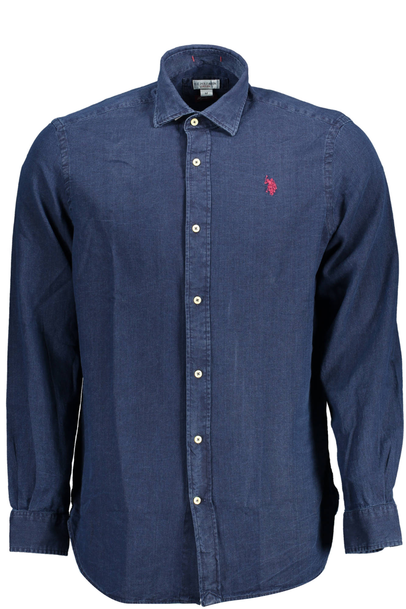 US POLO SHIRT LONG SLEEVE MAN BLUE US POLO SHIRT LONG SLEEVE MAN BLUE