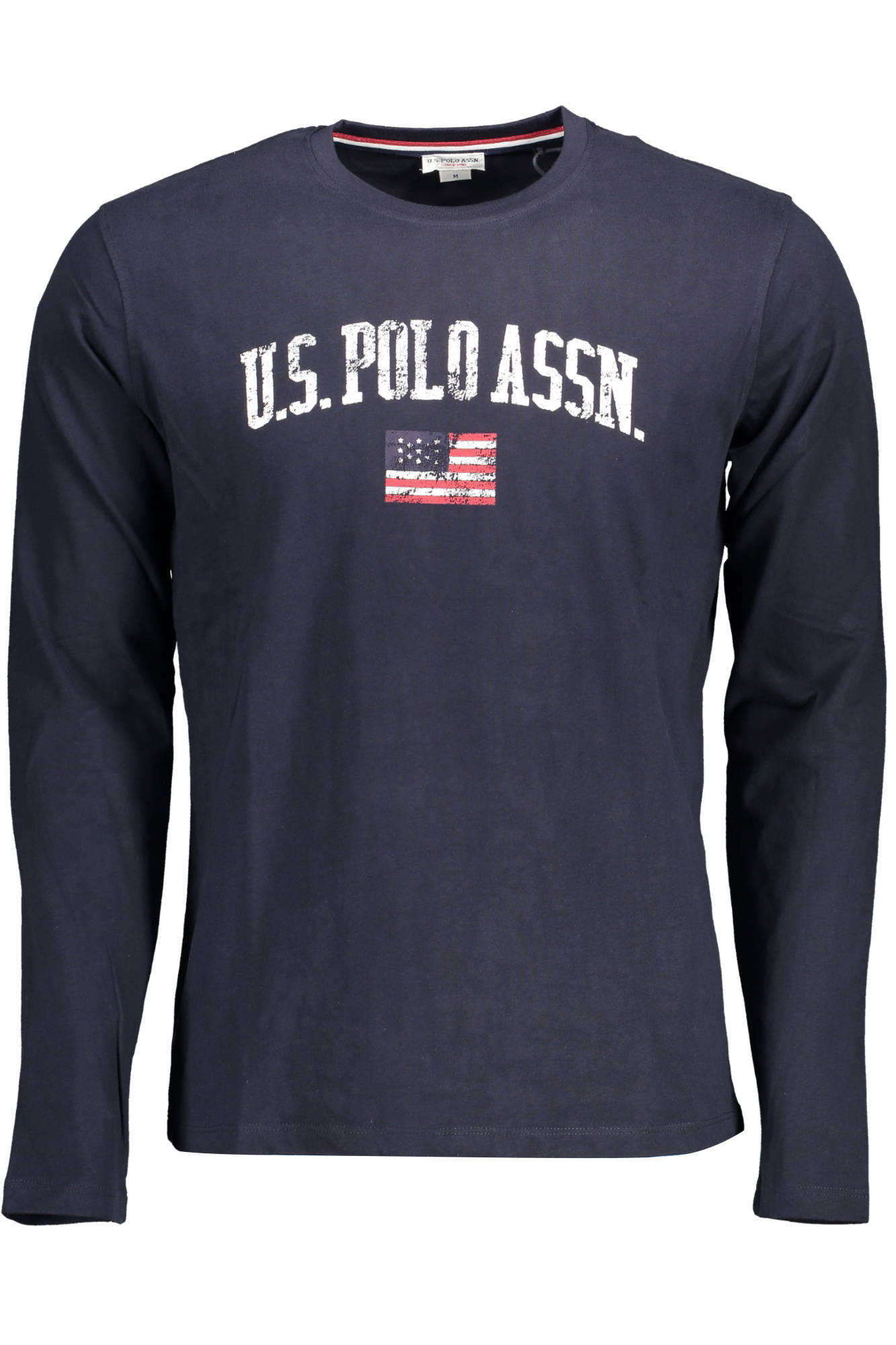 US POLO T-SHIRT LONG SLEEVE MAN BLUE US POLO T-SHIRT LONG SLEEVE MAN BLUE