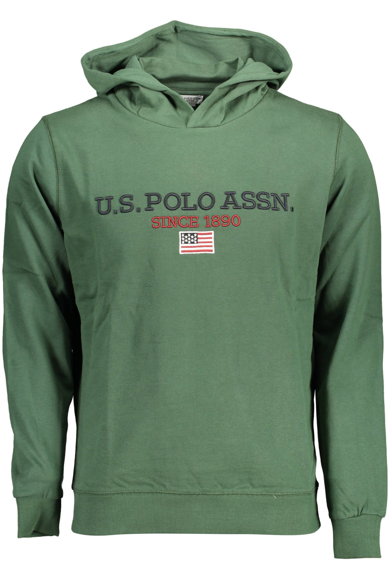 US POLO SWEATSHIRT WITHOUT ZIP GREEN MAN US POLO SWEATSHIRT WITHOUT ZIP GREEN MAN