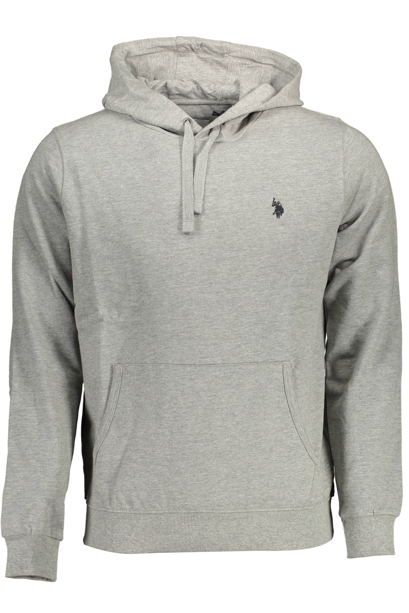 US POLO SWEATSHIRT WITHOUT ZIP GRAY MAN US POLO SWEATSHIRT WITHOUT ZIP GRAY MAN