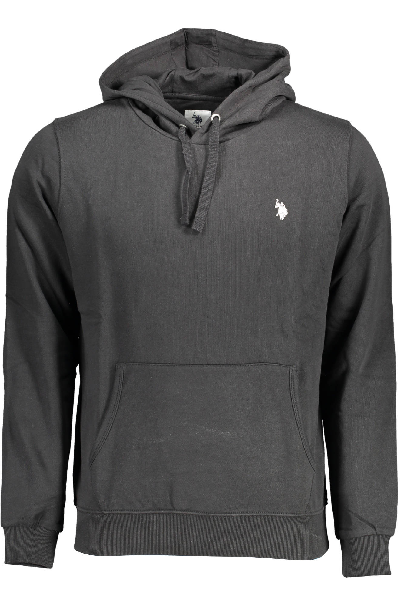US POLO SWEATSHIRT WITHOUT ZIP BLACK MAN US POLO SWEATSHIRT WITHOUT ZIP BLACK MAN