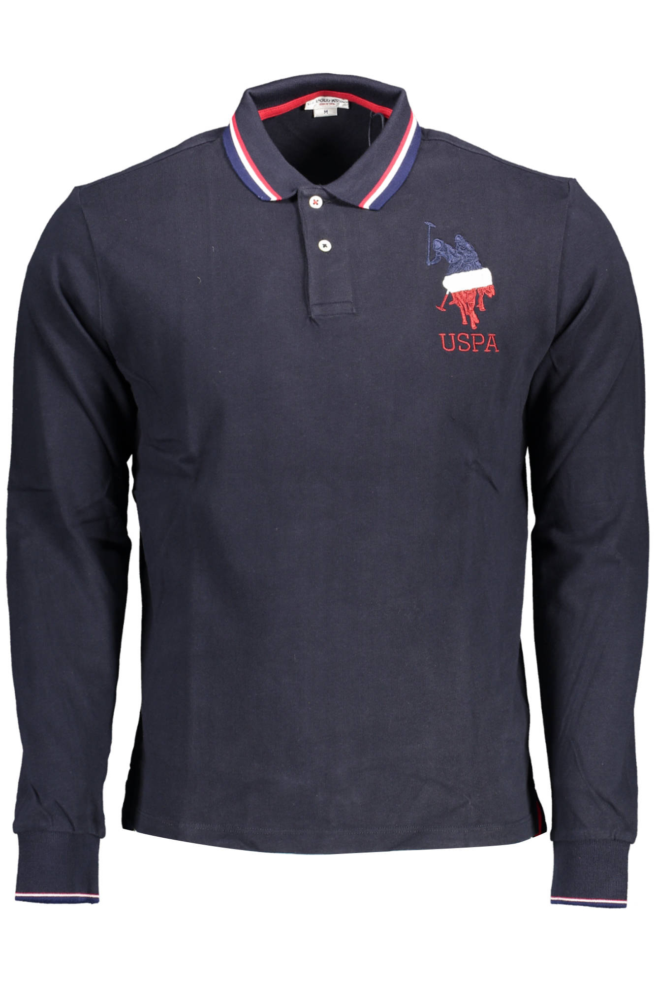 US POLO BLUE MEN LONG SLEEVED POLO SHIRT US POLO BLUE MEN LONG SLEEVED POLO SHIRT