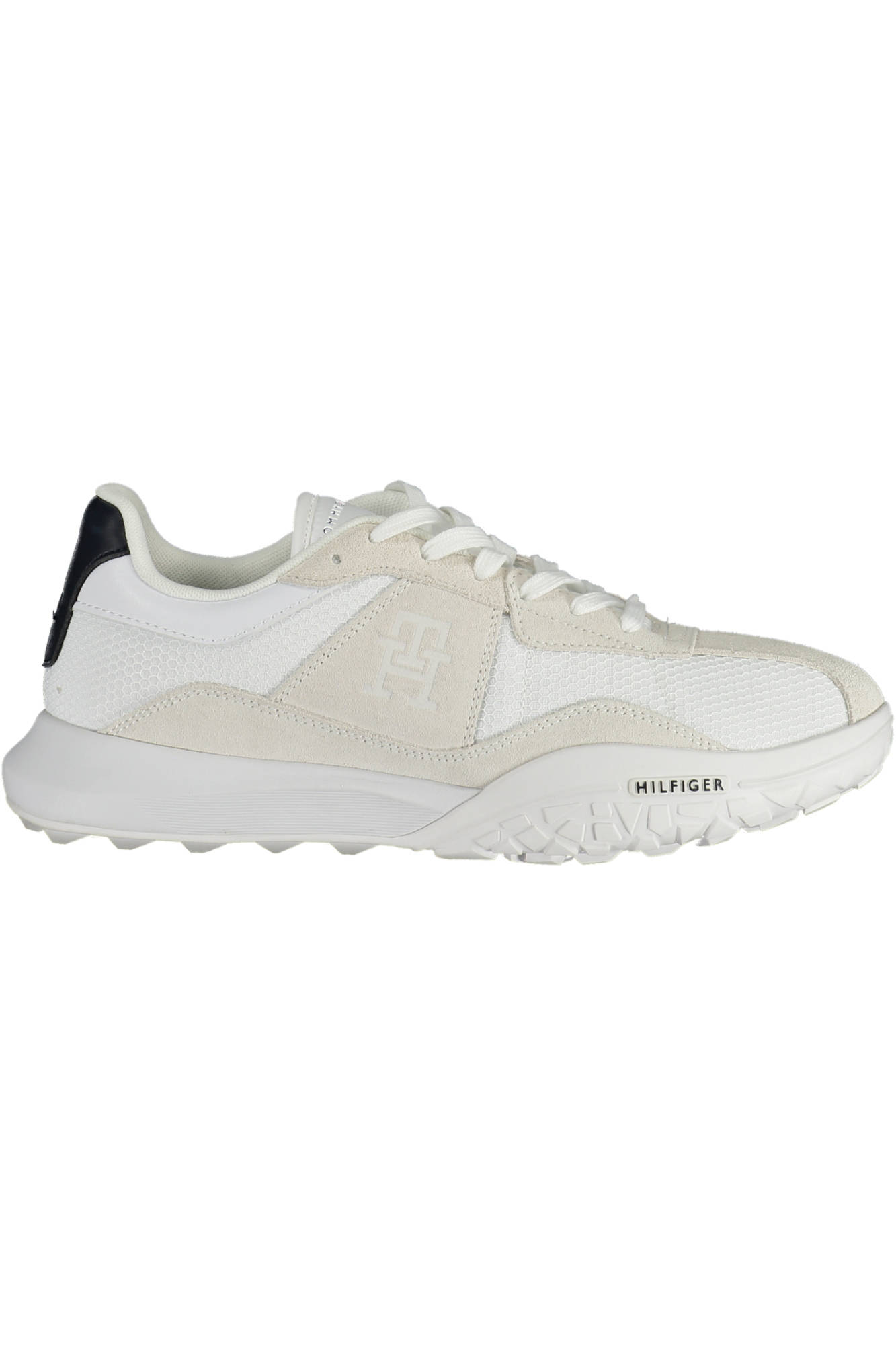 TOMMY HILFIGER WHITE MAN SPORT SHOES TOMMY HILFIGER WHITE MAN SPORT SHOES