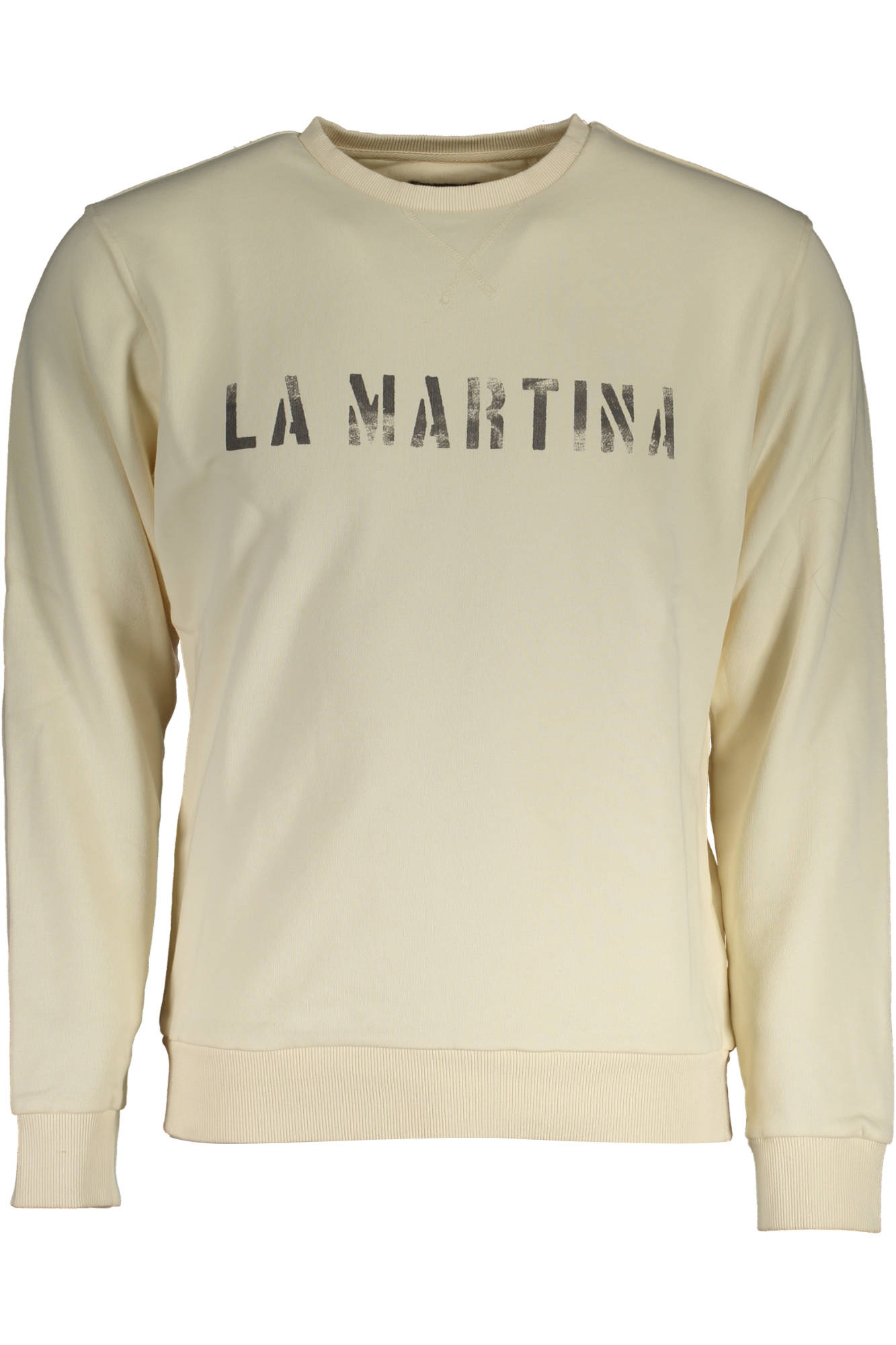 LA MARTINA WHITE MEN SWEATSHIRT WITHOUT ZIP
