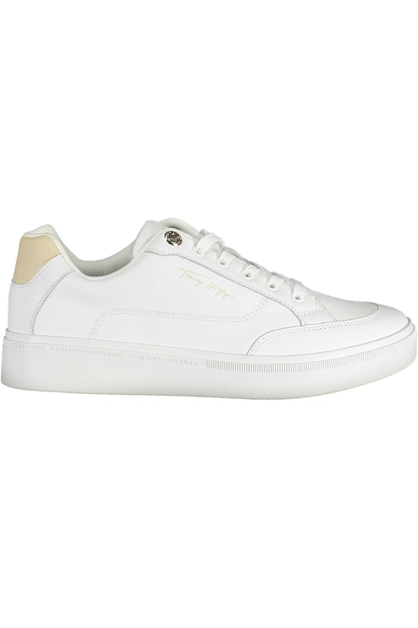 TOMMY HILFIGER WOMEN SPORT SHOES WHITE TOMMY HILFIGER WOMEN SPORT SHOES WHITE