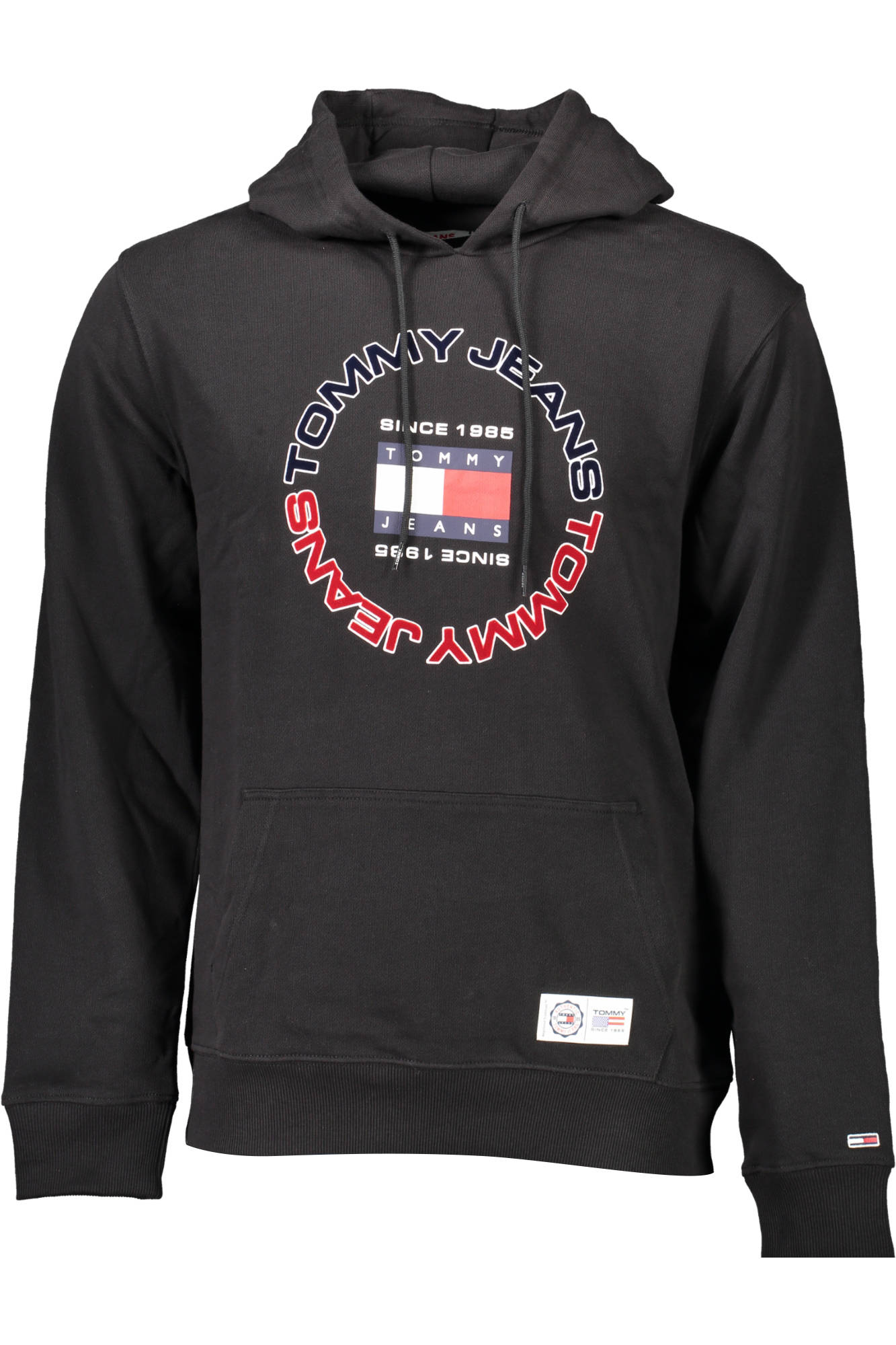 TOMMY HILFIGER SWEATSHIRT WITHOUT ZIP BLACK MAN TOMMY HILFIGER SWEATSHIRT WITHOUT ZIP BLACK MAN