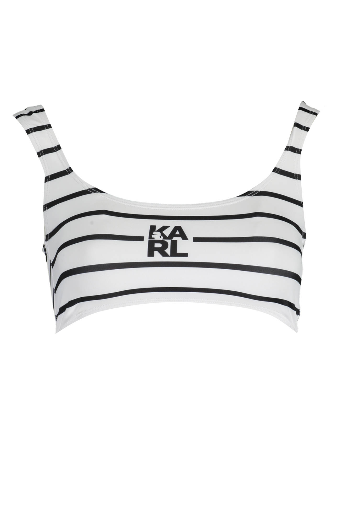 KARL LAGERFELD BEACHWEAR SWIMSUIT TOP WOMAN WHITE KARL LAGERFELD BEACHWEAR SWIMSUIT TOP WOMAN WHITE
