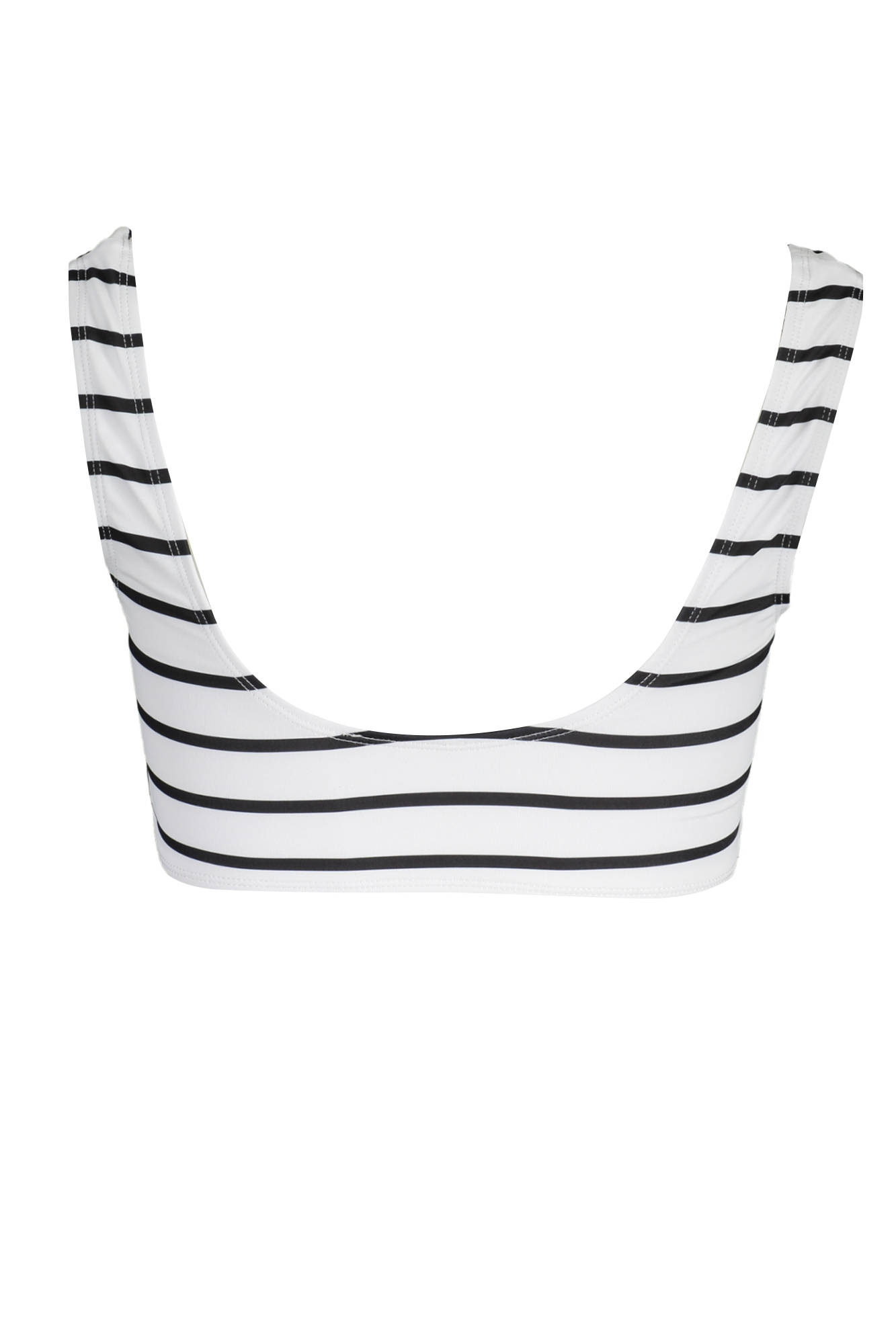 KARL LAGERFELD BEACHWEAR SWIMSUIT TOP WOMAN WHITE