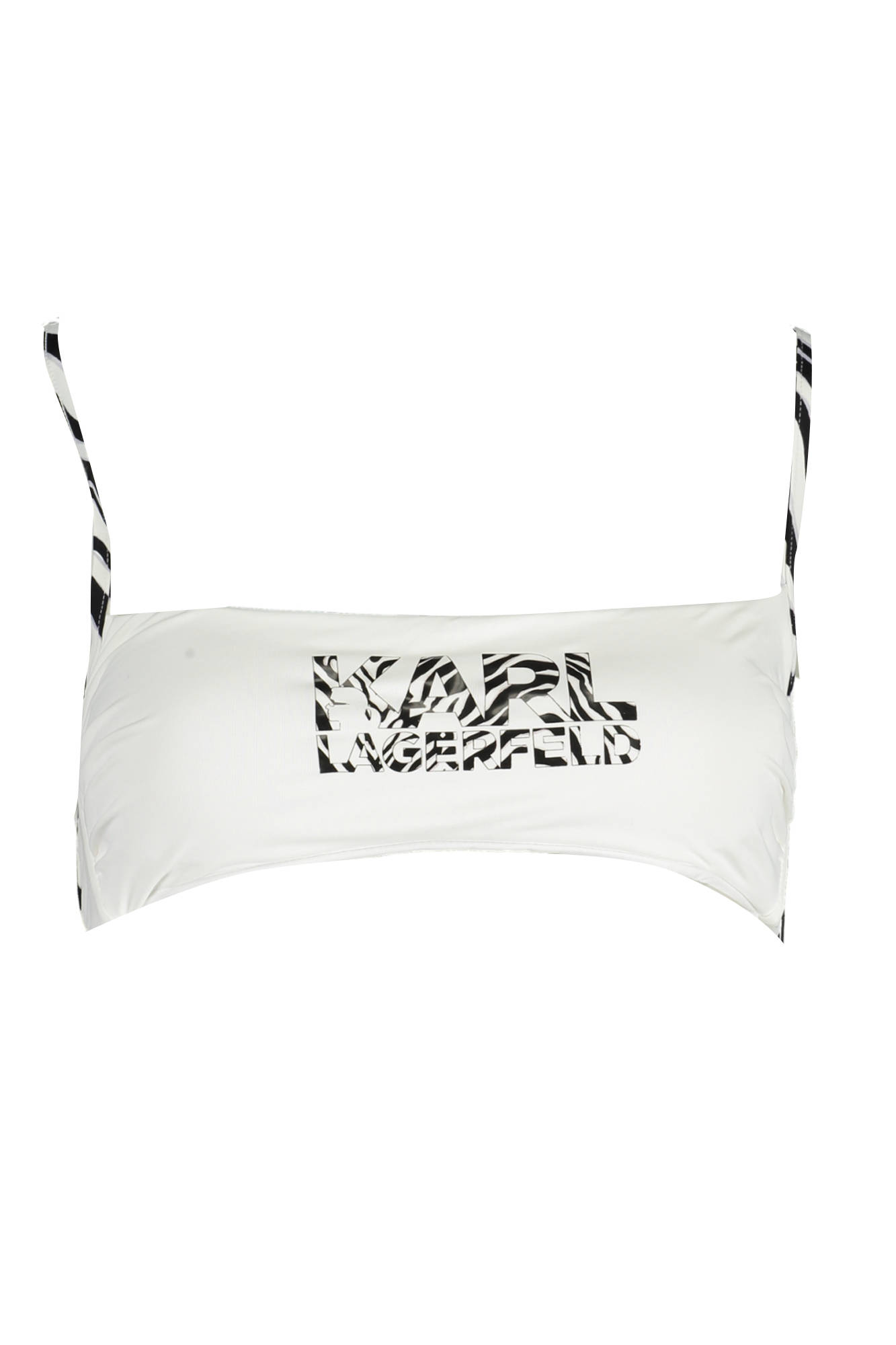 KARL LAGERFELD BEACHWEAR SWIMSUIT TOP WOMAN WHITE KARL LAGERFELD BEACHWEAR SWIMSUIT TOP WOMAN WHITE