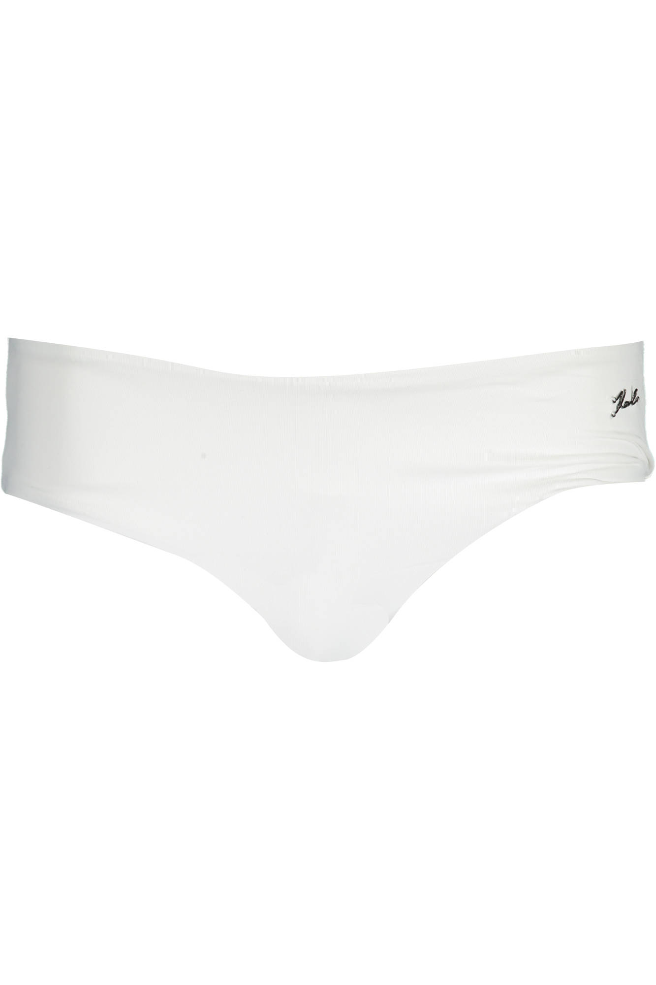 KARL LAGERFELD BEACHWEAR WOMEN BOTTOM SWIMSUIT WHITE KARL LAGERFELD BEACHWEAR WOMEN BOTTOM SWIMSUIT WHITE