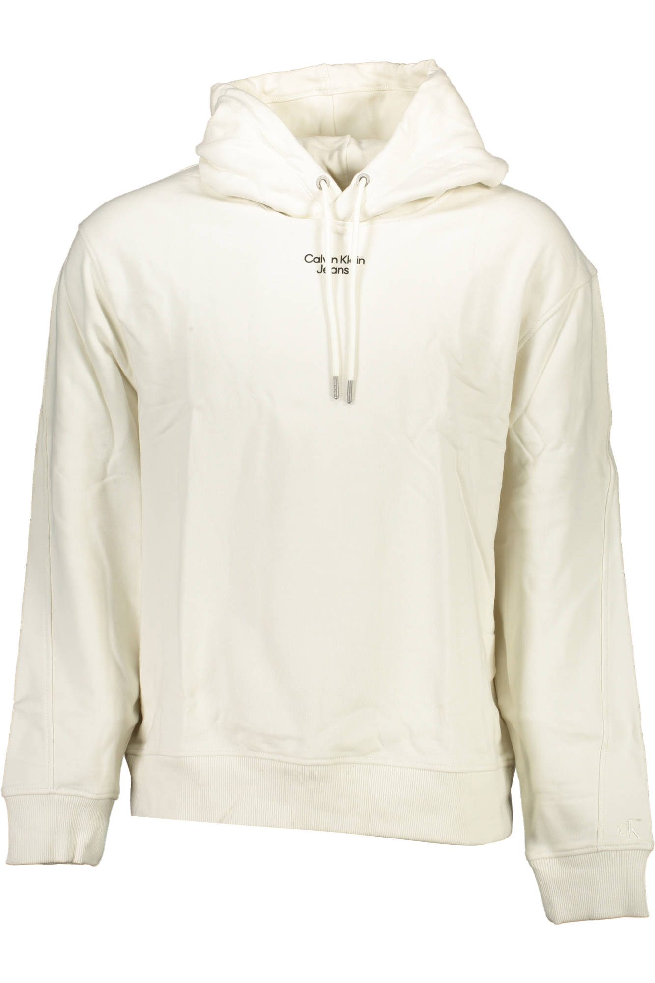 CALVIN KLEIN WHITE MEN SWEATSHIRT WITHOUT ZIP CALVIN KLEIN WHITE MEN SWEATSHIRT WITHOUT ZIP