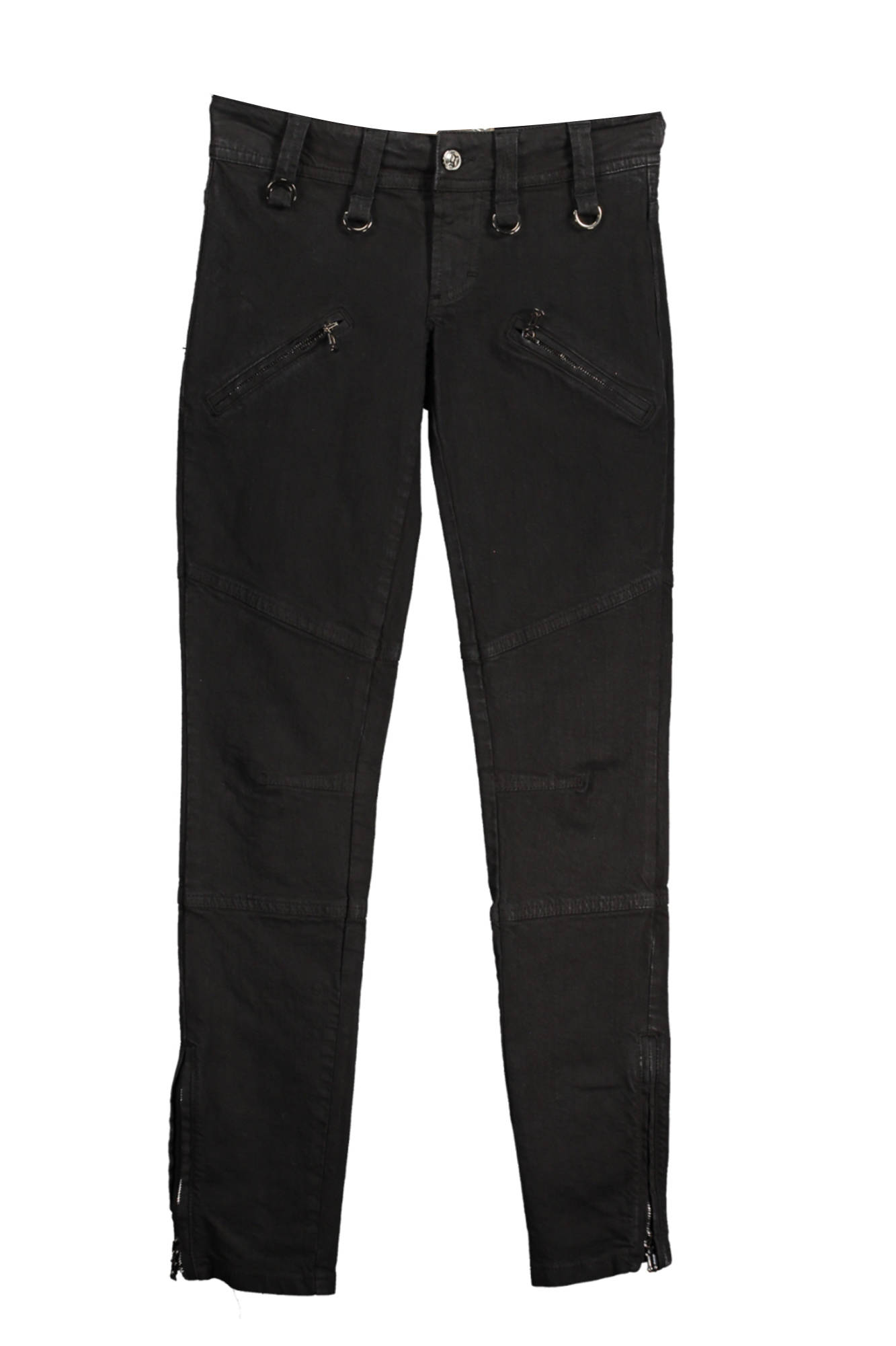 JOHN GALLIANO WOMEN BLACK TROUSERS JOHN GALLIANO WOMEN BLACK TROUSERS