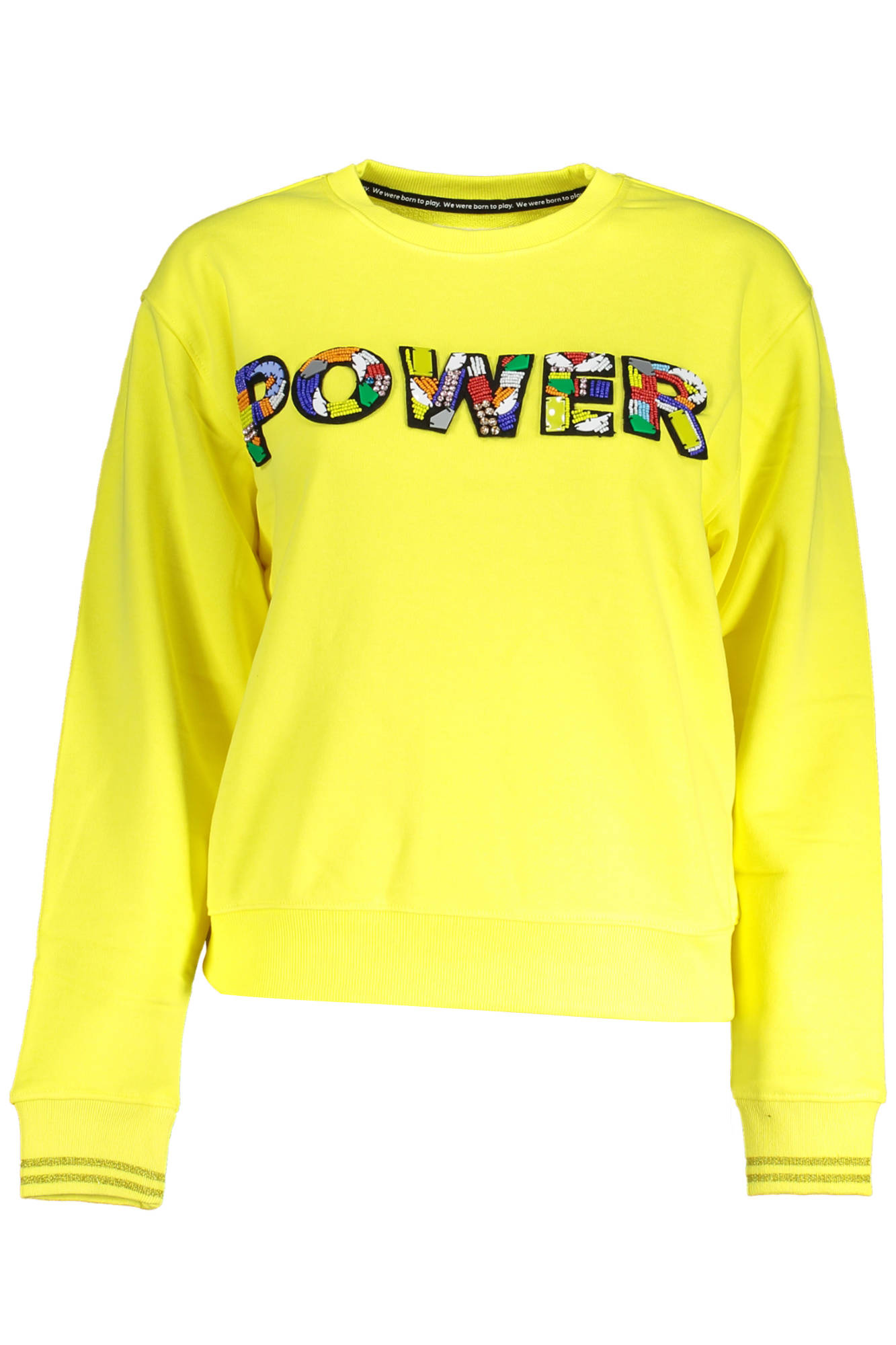 DESIGUAL SWEATSHIRT WITHOUT ZIP WOMAN YELLOW DESIGUAL SWEATSHIRT WITHOUT ZIP WOMAN YELLOW