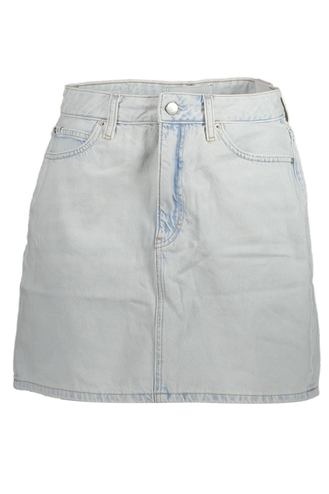 CALVIN KLEIN WOMEN LIGHT BLUE SHORT SKIRT CALVIN KLEIN WOMEN LIGHT BLUE SHORT SKIRT