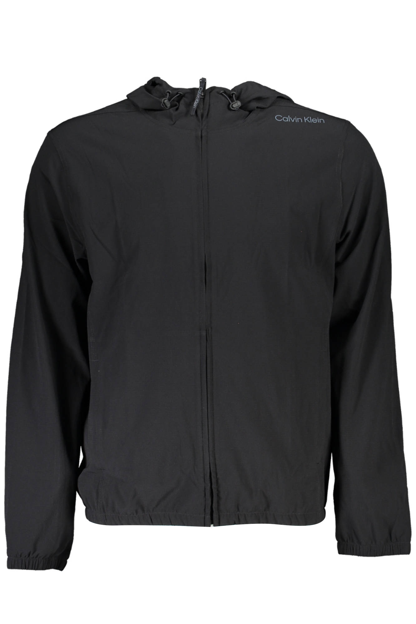 CALVIN KLEIN MEN BLACK ZIPPED SWEATSHIRT CALVIN KLEIN MEN BLACK ZIPPED SWEATSHIRT