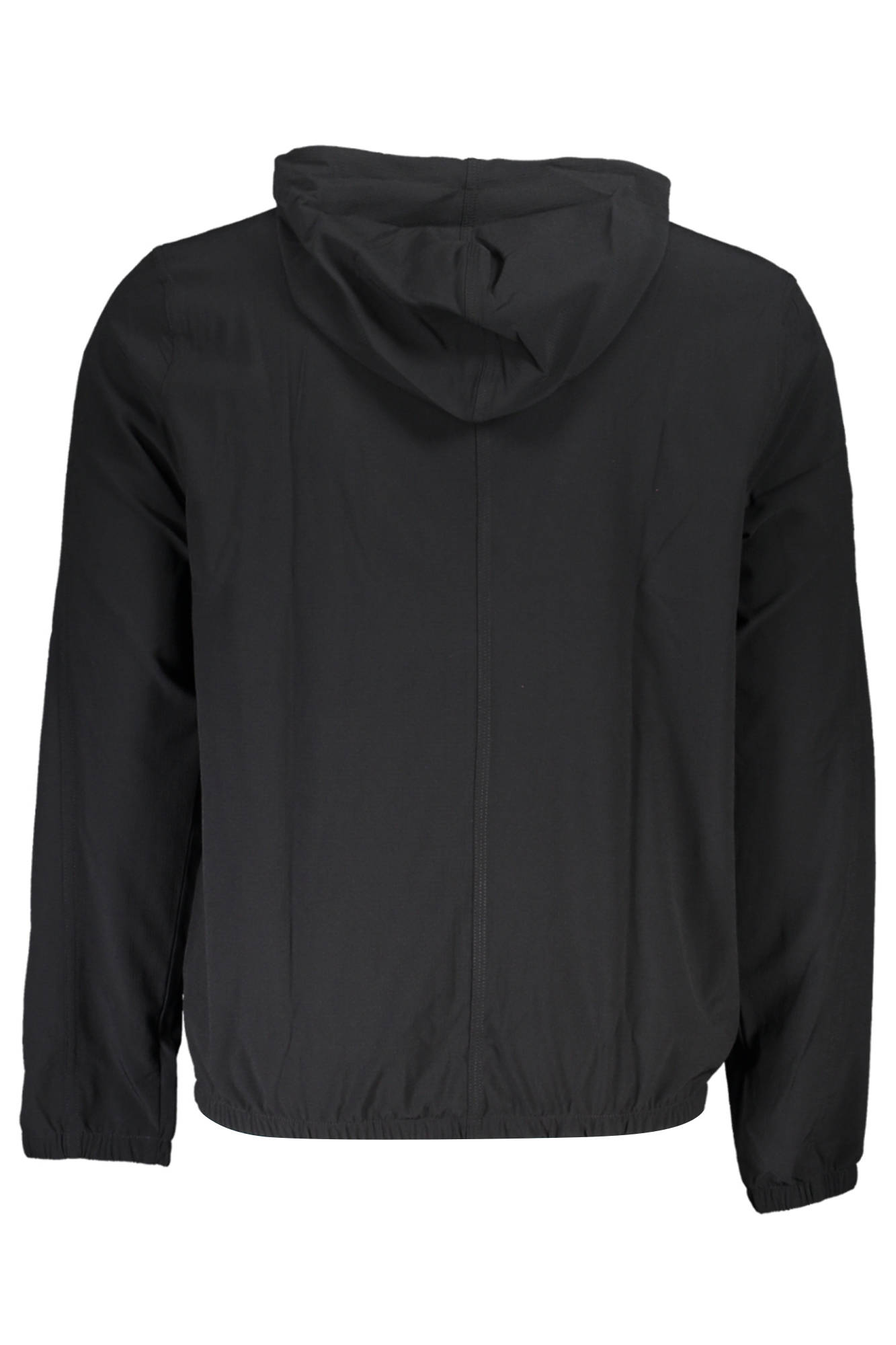 CALVIN KLEIN MEN BLACK ZIPPED SWEATSHIRT