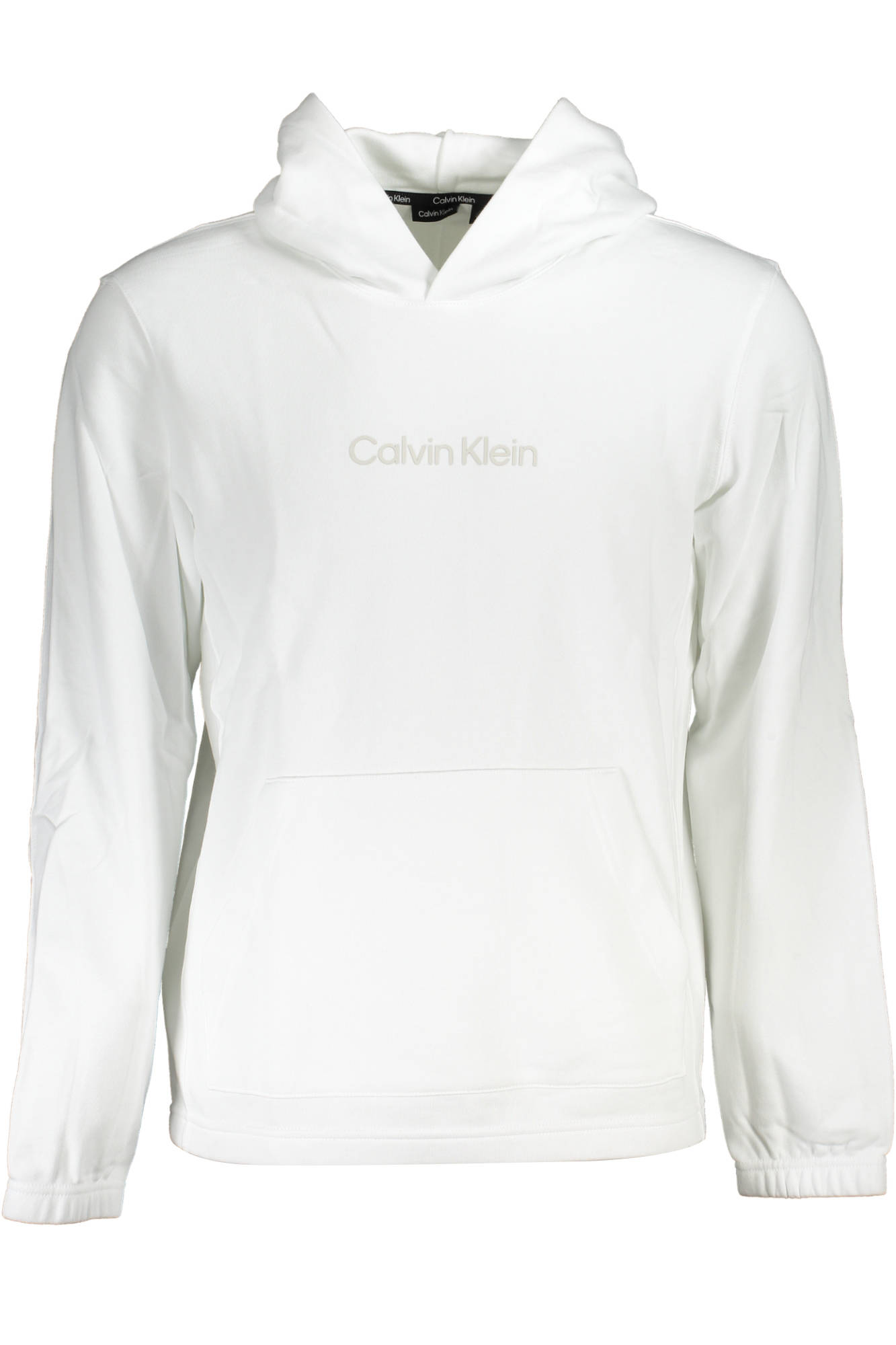 CALVIN KLEIN WHITE MEN SWEATSHIRT WITHOUT ZIP CALVIN KLEIN WHITE MEN SWEATSHIRT WITHOUT ZIP