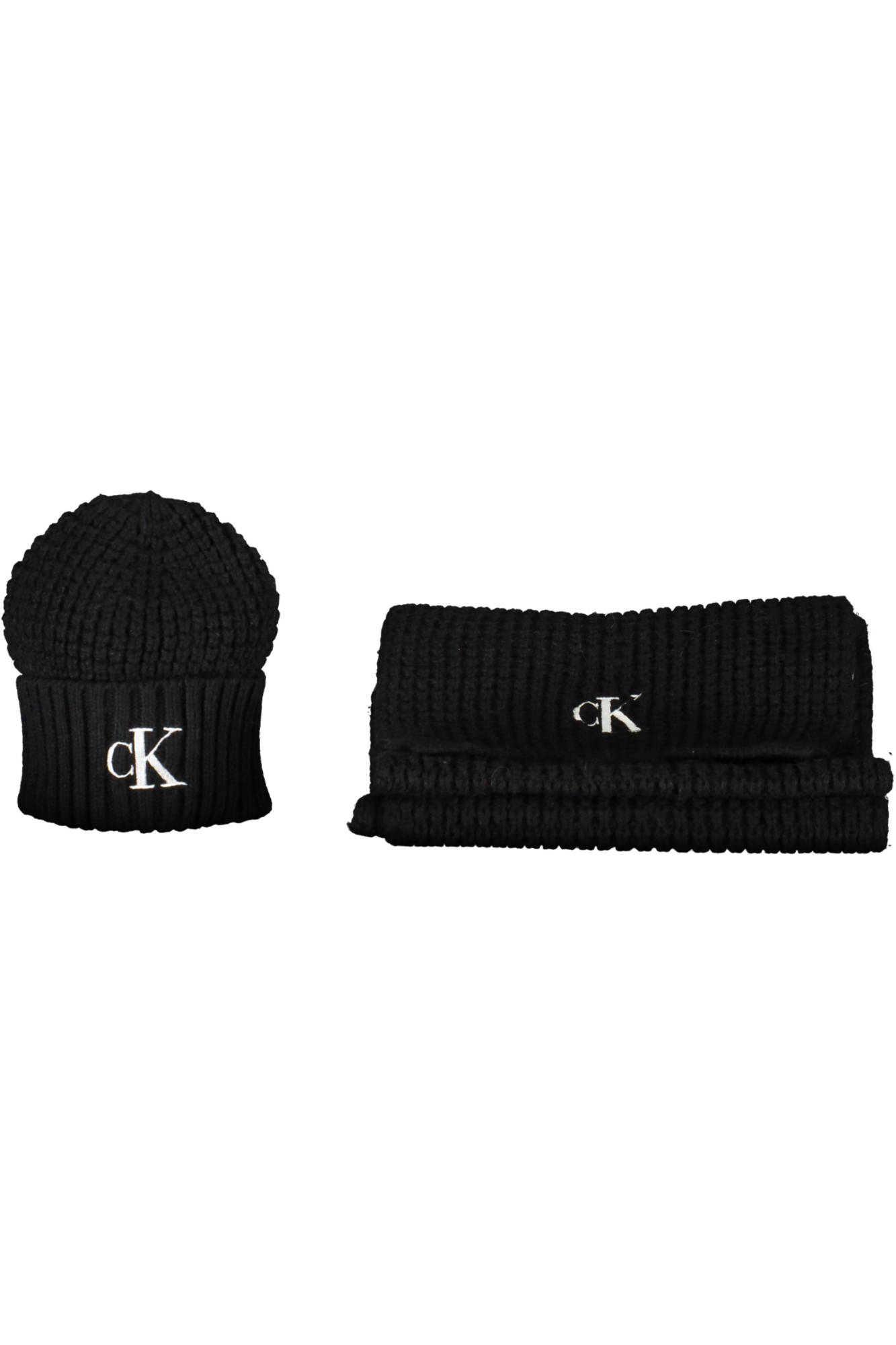 CALVIN KLEIN WOMEN SCARF BLACK